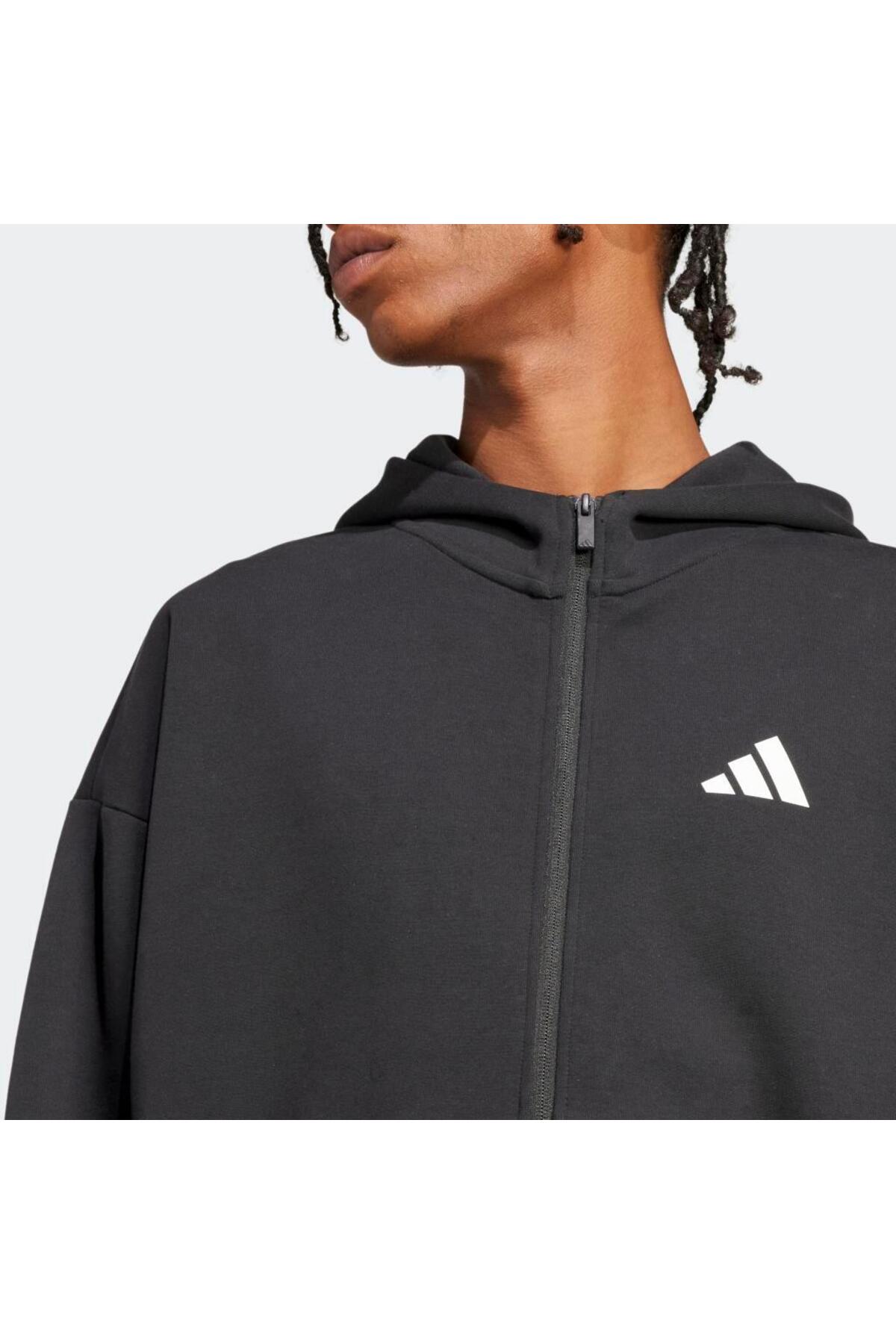 ژاکت اسپورت مردانه راسته آستین بلند | آدیداس adidas TYC097B8F273679274B82F603 - تصویر 6