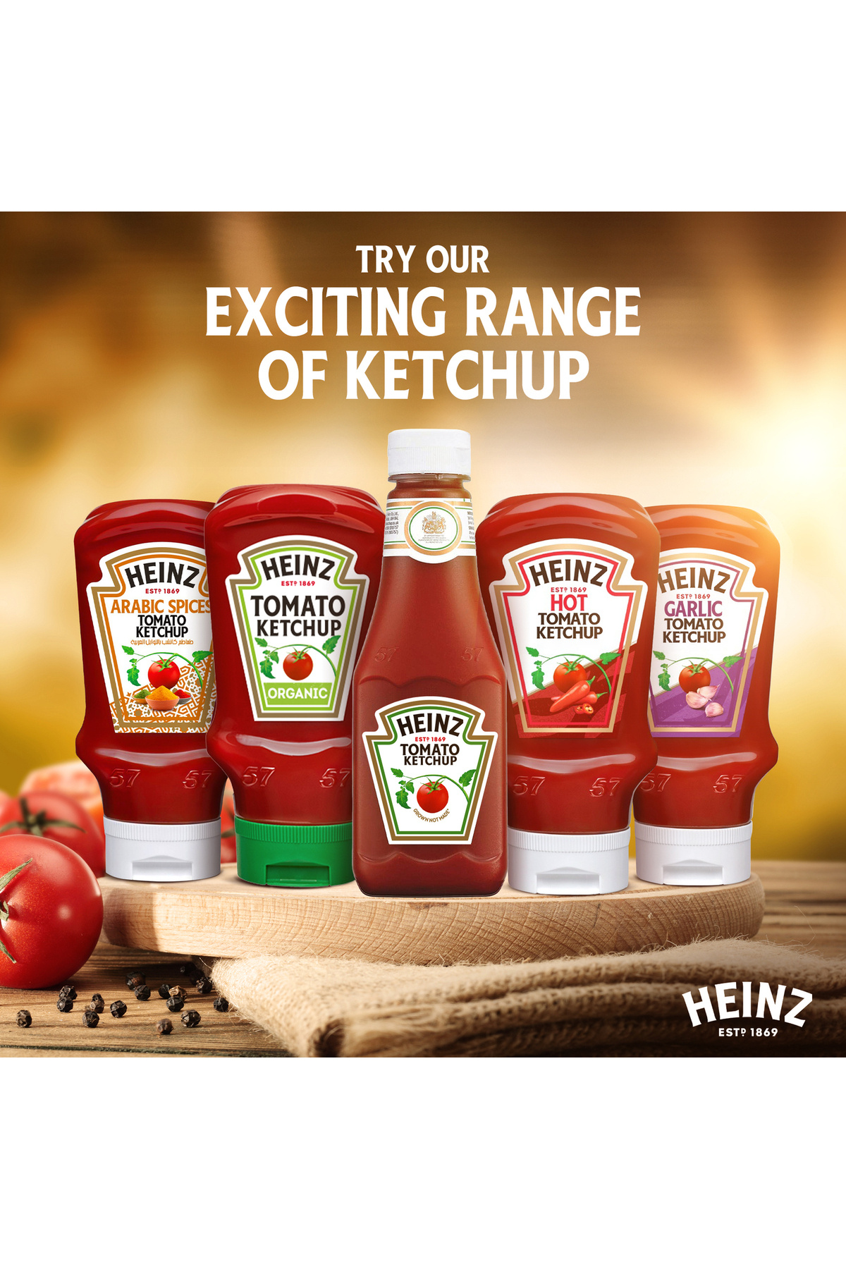 Heinz-Tomato Ketchup 342 gClassic Rich Tomato Sauce with Smooth Texture and Iconic Taste 7