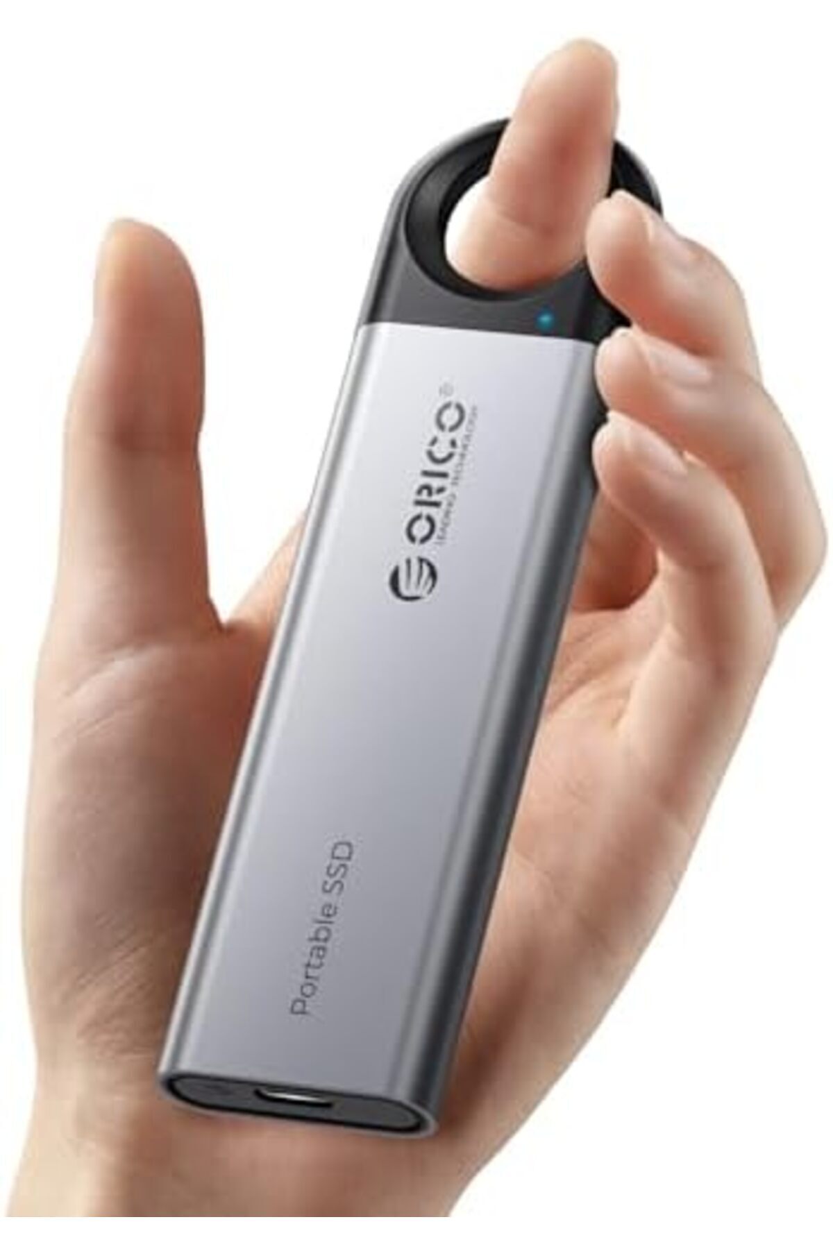 Orico-محرك أقراص SSD خارجي بسعة 1 تيرابايت بسرعة تصل إلى 1050 ميجابايت/ثانية، بتصميم فتحة معلقة، محرك أقراص ذو حالة صلبة محمول، منفذ USB C&A 2 بوصة 2
