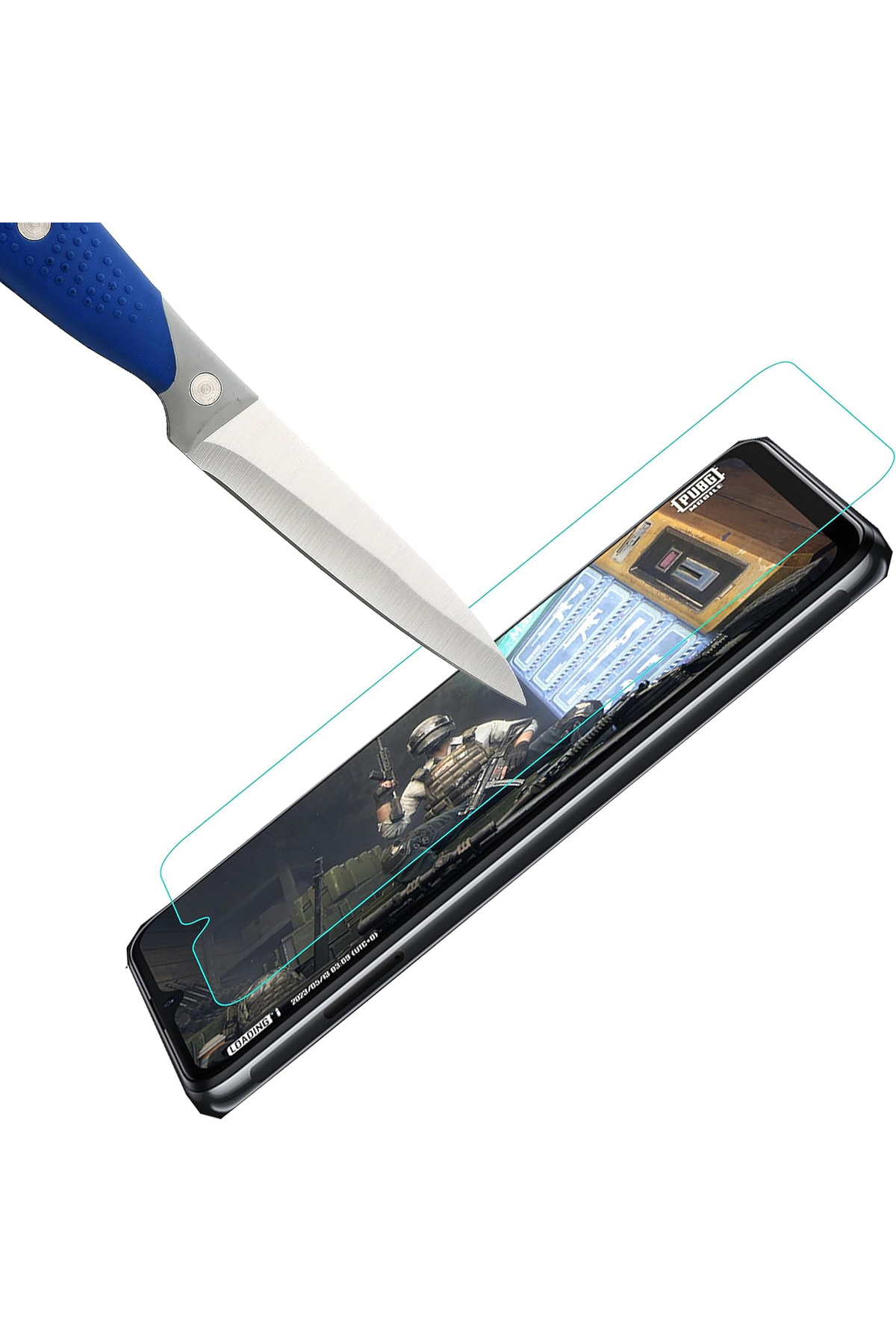OEM-Screen protectors compatible with Cubot X70, 9H hardness, transparent set of 3 5