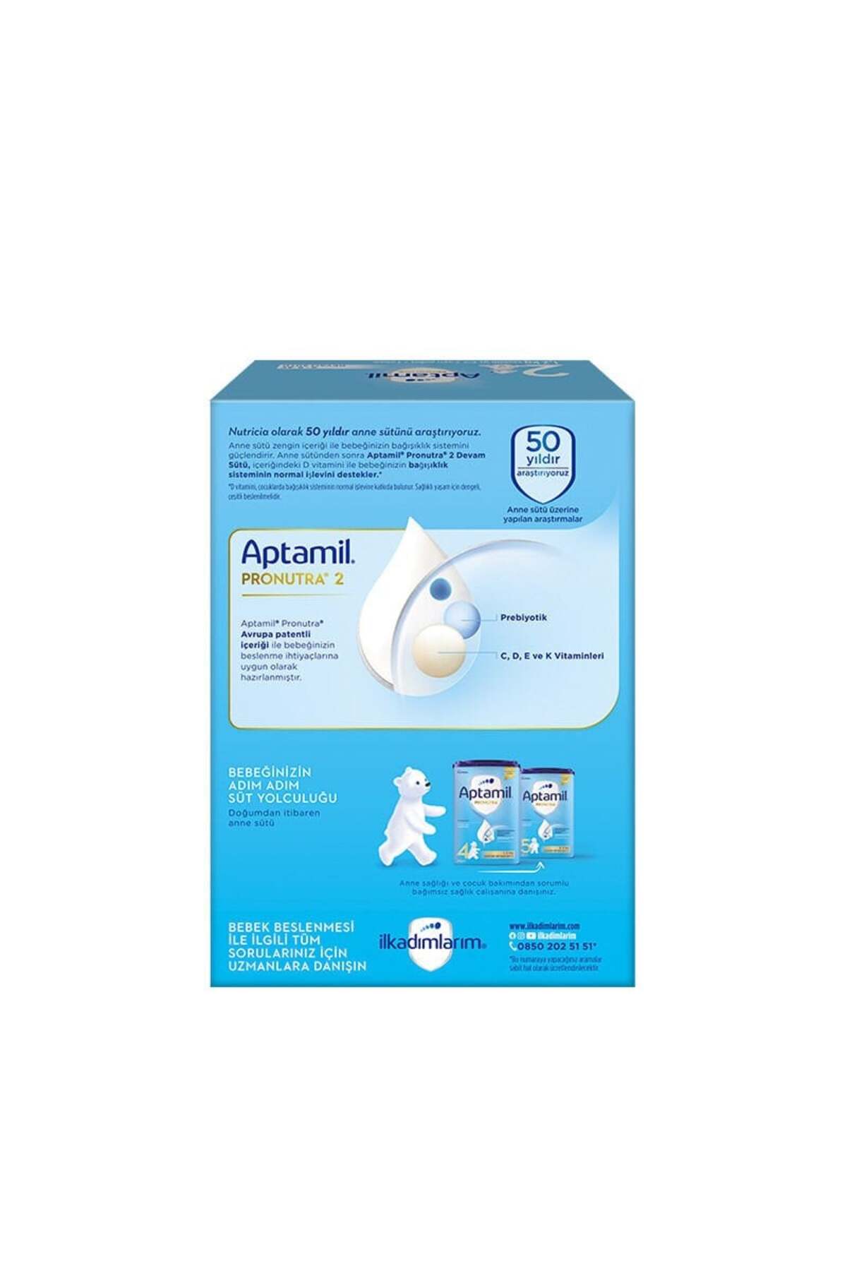 Aptamil Devam Sütü Maması No2 6-9 Ay 1200 Gr fotoğrafı 2 (önizleme)