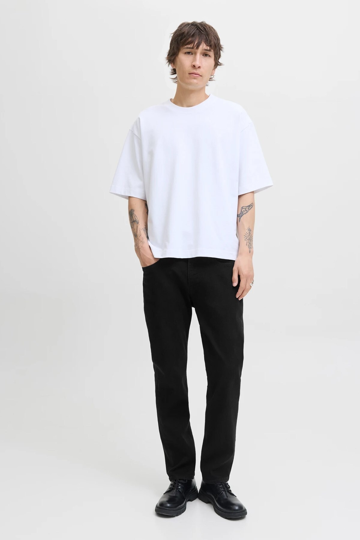 شلوار جین مردانه راسته فاق نرمال | جک اند جونز Jack & Jones 12282670 - تصویر 3