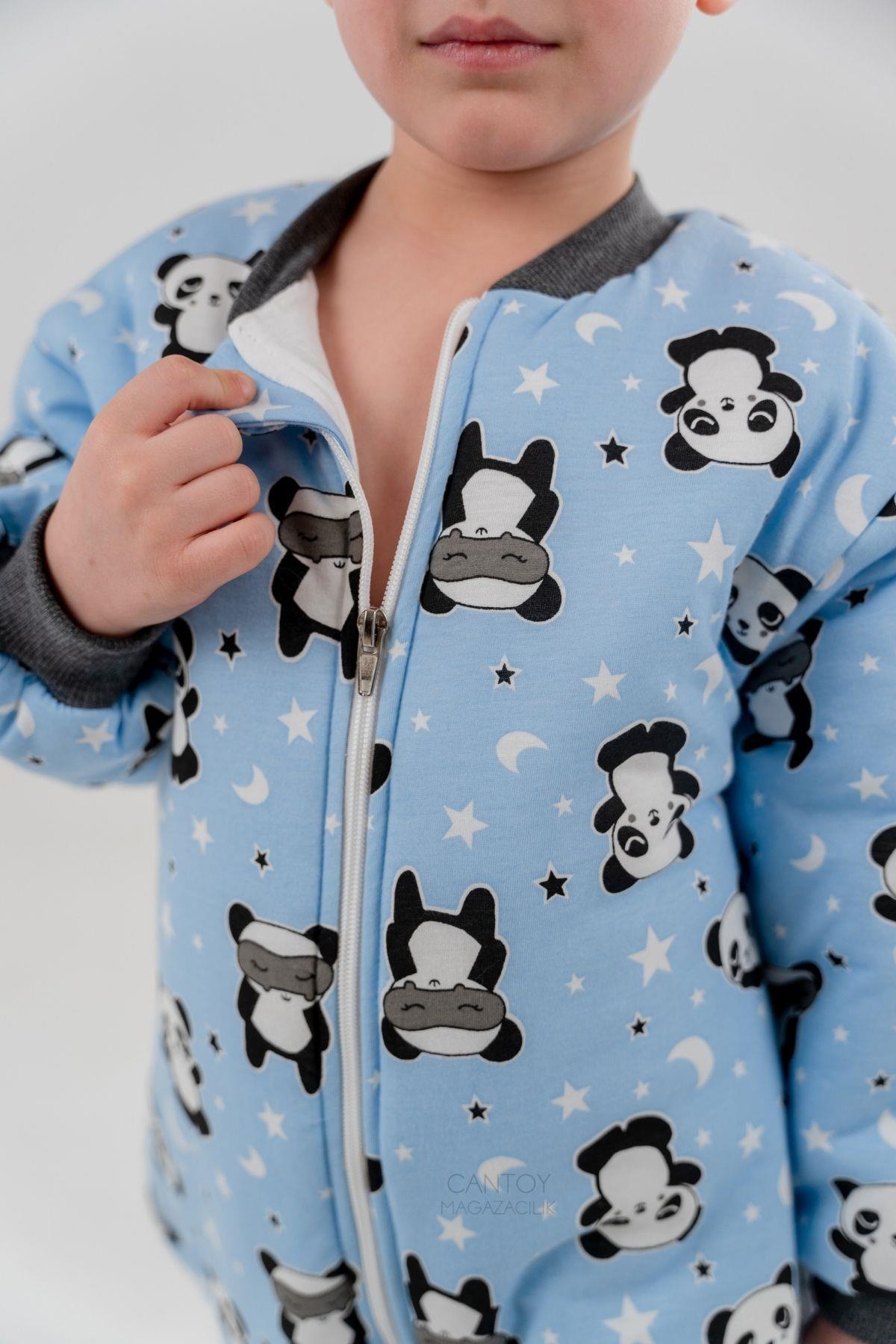 cantoy Erkek Bebek 2.5 Tog Desenli Uyku Tulumu 2 YAŞ fotoğrafı 3 (önizleme)