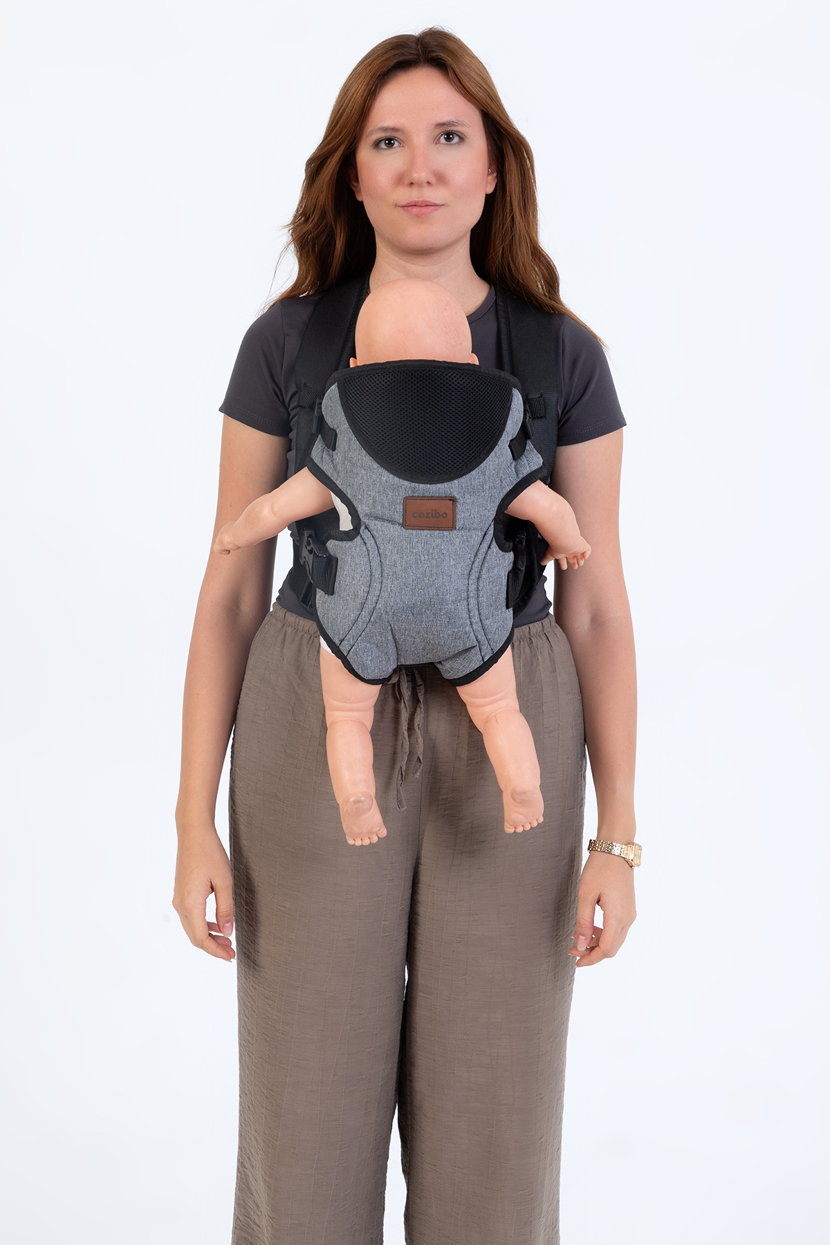 Cozibo Ekonomik Bebek Kanguru - Ergonomik Konfor, Kolay Kullanım ve Modern Tasarım fotoğrafı 2 (önizleme)