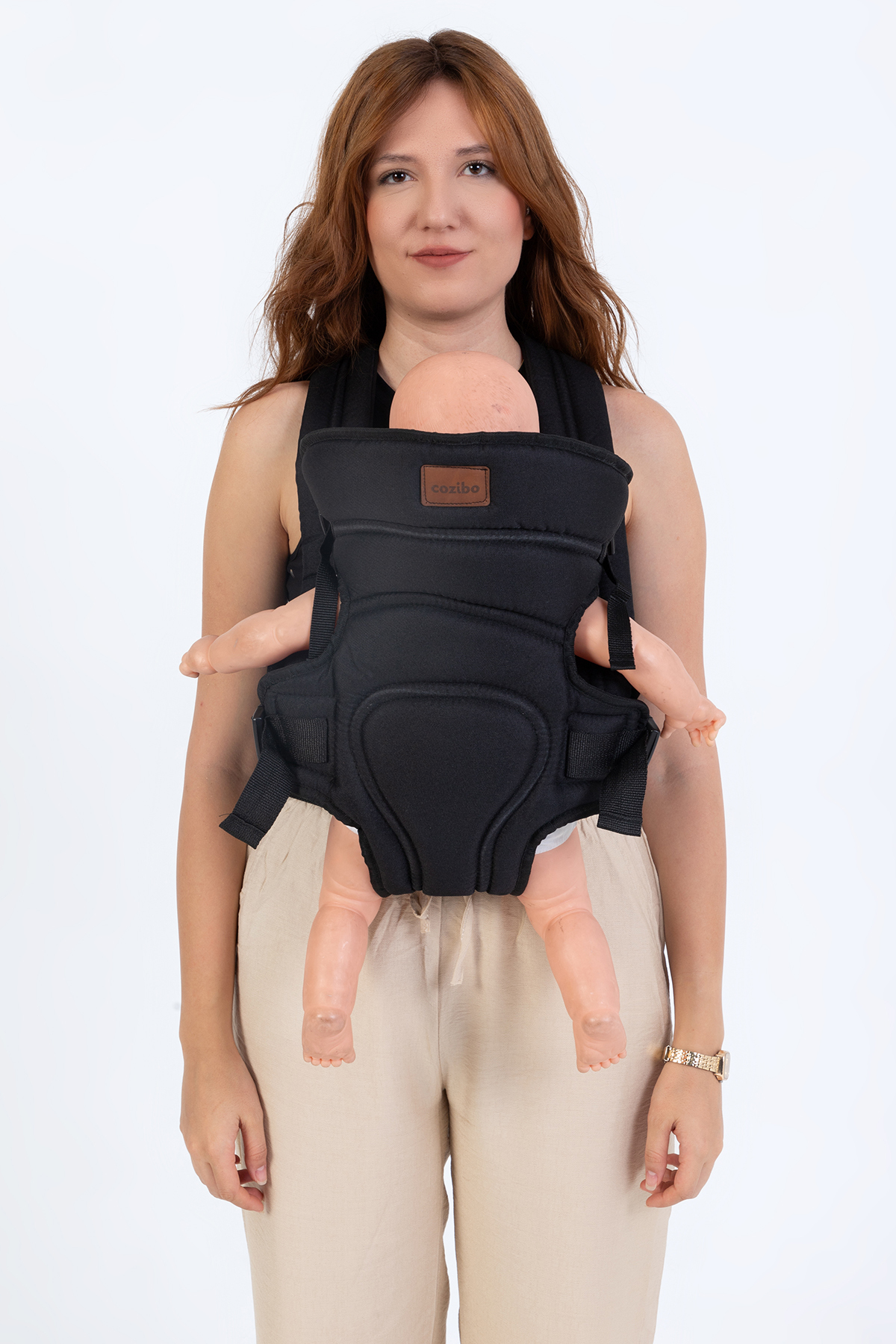 Cozibo Premium Lüks Bel Destekli Bebek Kanguru - Ergonomi, Kolay Kullanım ve Modern Tasarım fotoğrafı 2 (önizleme)