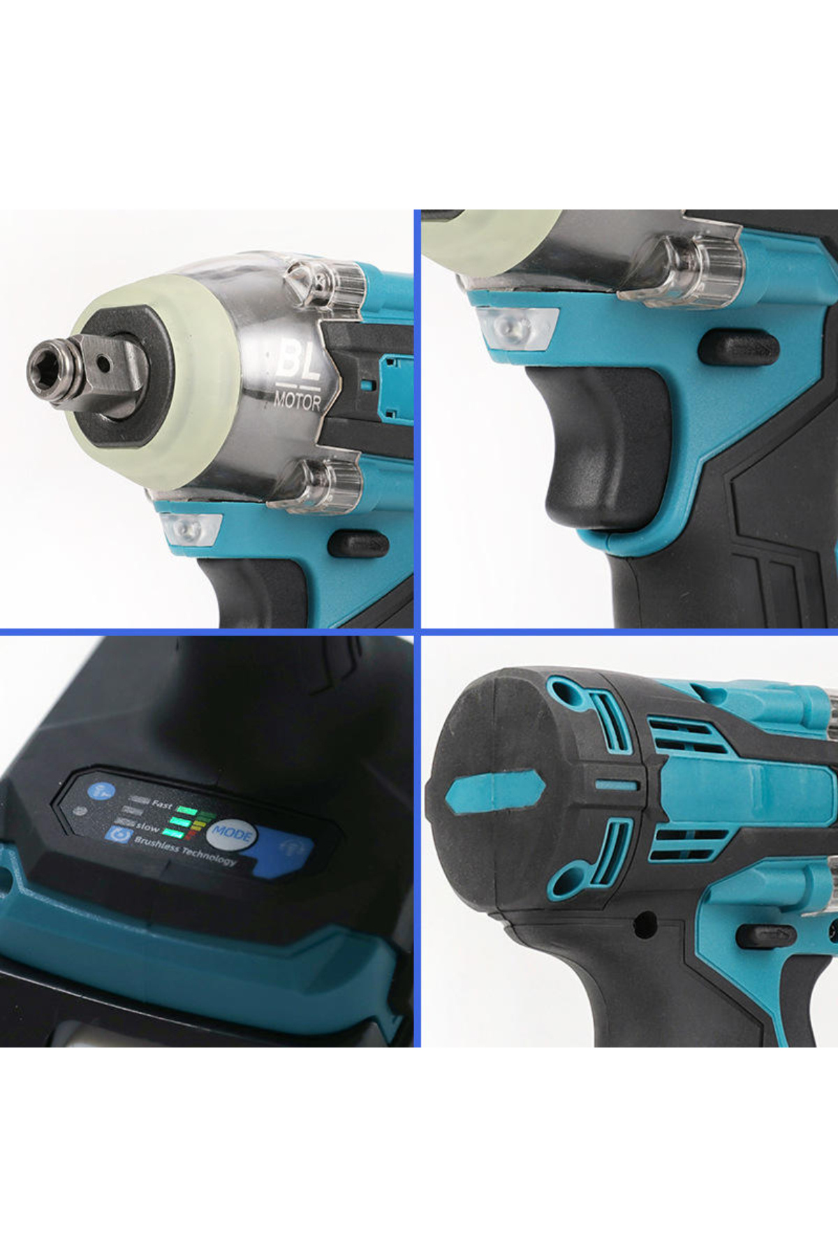 Tradeo-18V Cordless Impact Driver Kit with 2 Lithium Batteries, Charger, 17 Bits and Accessories 2
