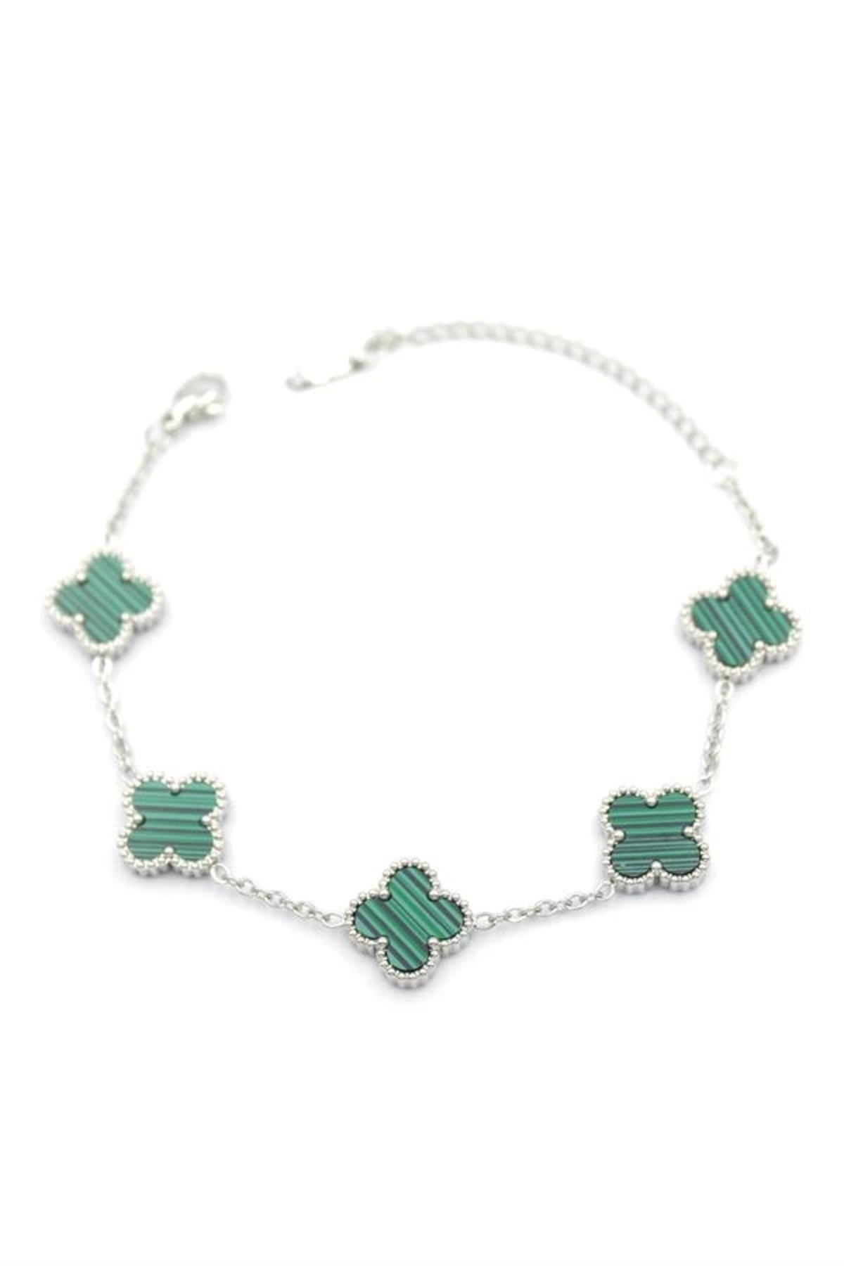 No8 Home-Vc clover bracelet - green 2
