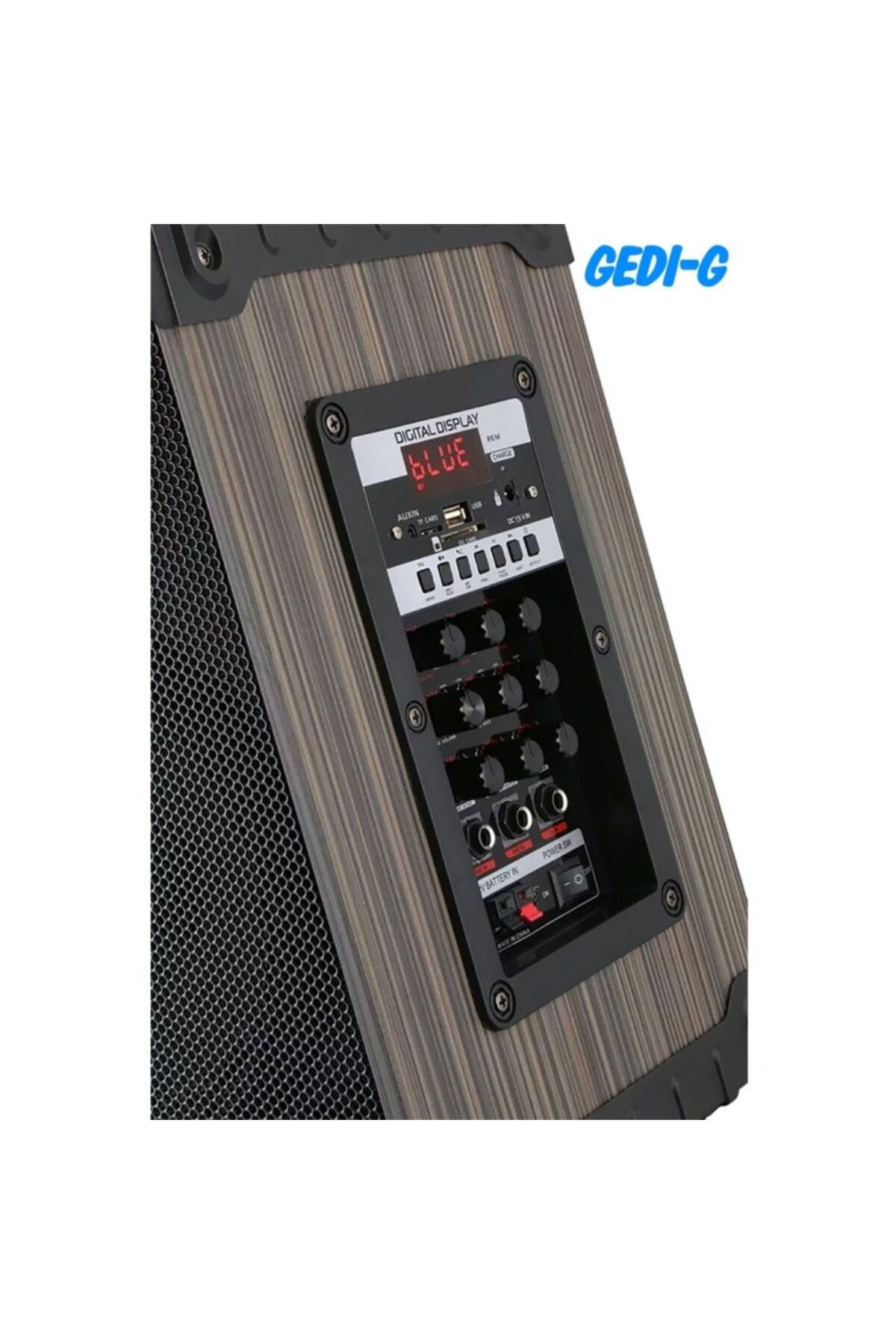 YANIKLAR MÜZİK LT-912 Süper Bass'lı Kumandalı, Şarjlı, Çift