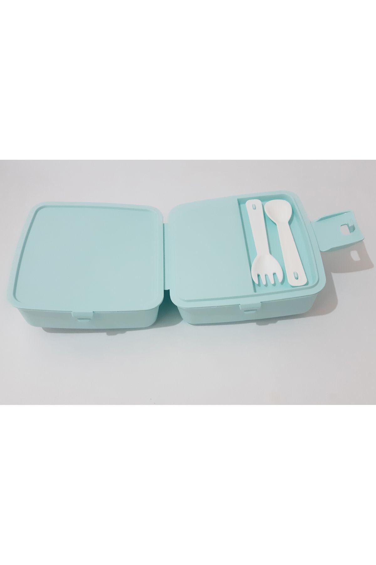 renkli çiçekler-Lunch Box 13X13X9 cm Patterned Lunch Box Food Storage Container for School 5