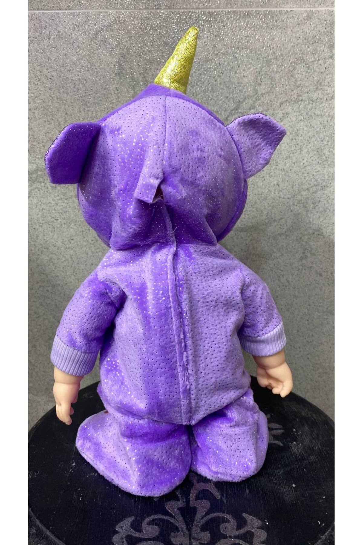 Magicway Yürüyen ve Dans Eden Oyuncak CryBabyy Emzikli Müzikli Pilli Emziği Çıkarınca Ağlayan Peluş Bebek fotoğrafı 4 (önizleme)