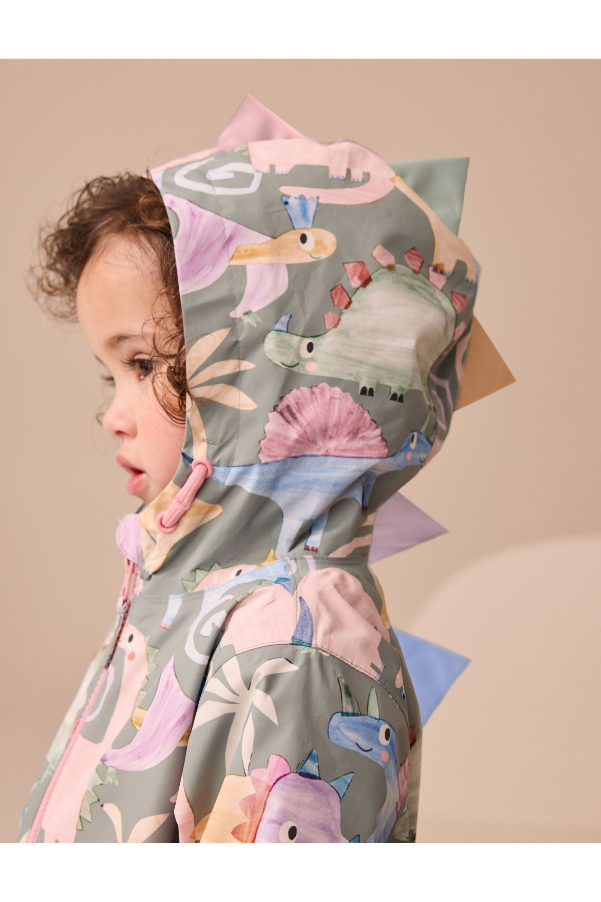 Next baby kız çocuk yağmurluk fotoğrafı 3 (önizleme)