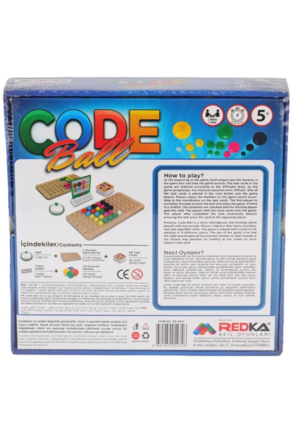 a v d a-Code Ball - Coding Ball Coding Ball Strategy Logic Box Game 2