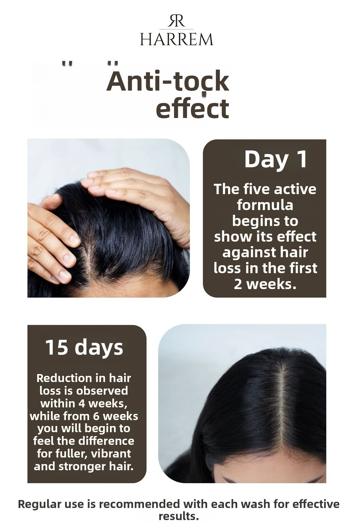 Harrem-Five Mix Shampoo 400 ml 2