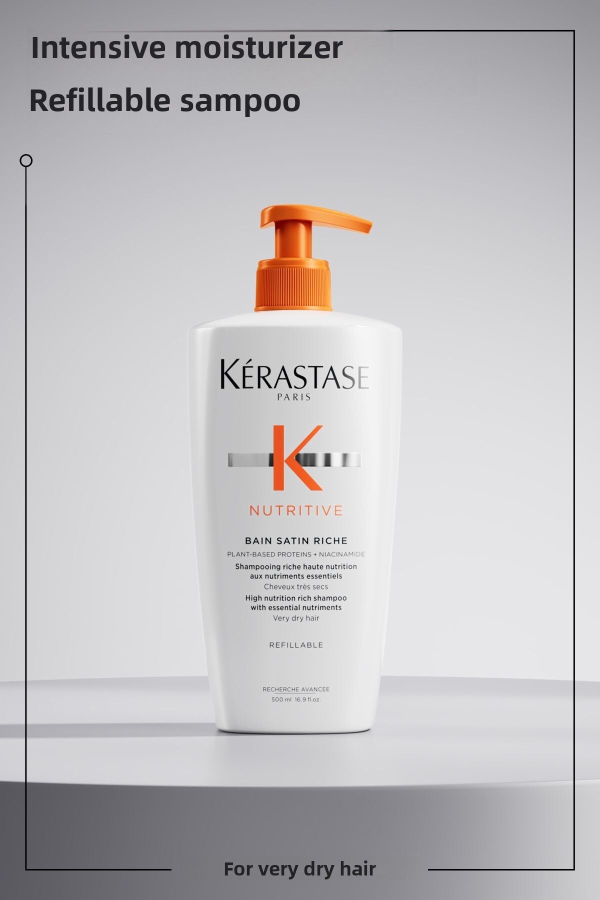 Kerastase-Nutritive Bain Satin Riche Intensive Moisturizing Shampoo 500 ml 2
