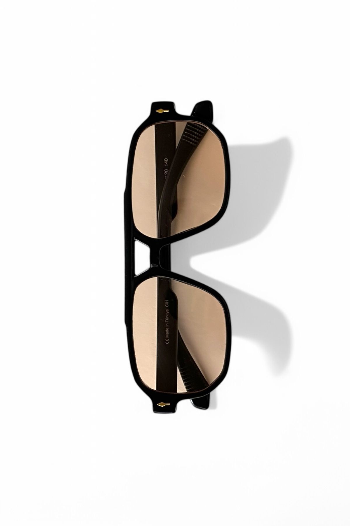 REN EYEWEAR Shane Nude Renk Klasik Pilot Model Çerçeveli Güneş Gözlüğü Unisex görsel 3