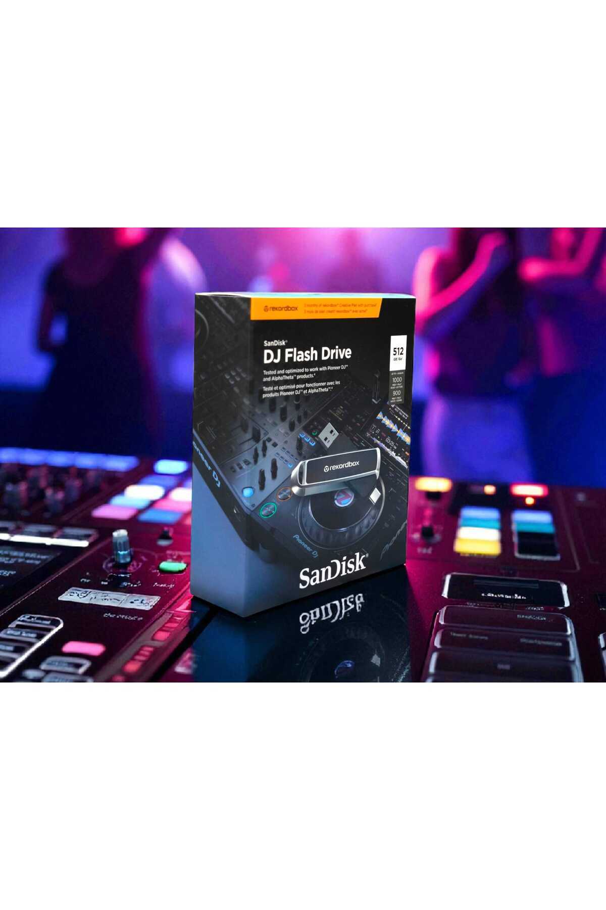 Sandisk Dj Rekordbox 512Gb Sddde1-512G-Gr46 1000Mb/S USB & Type-C