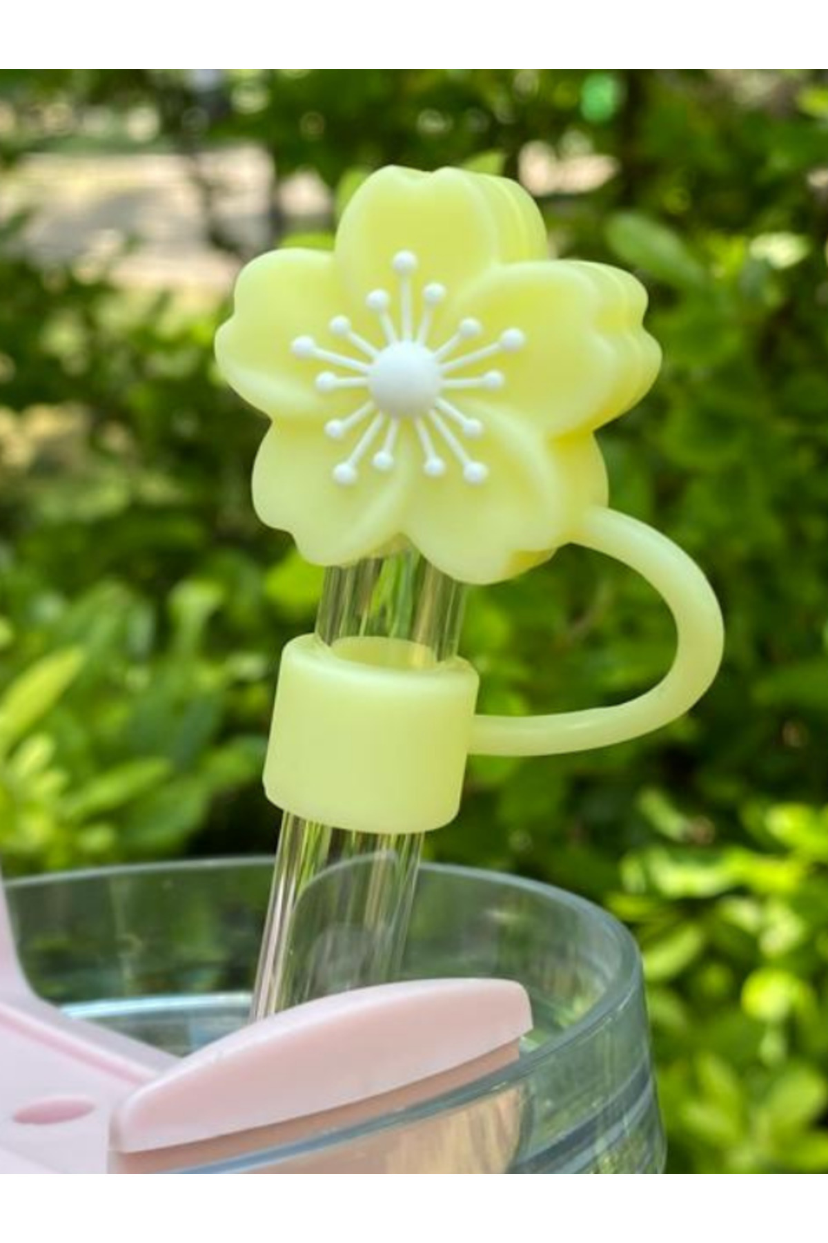 madamina 1 Adet 10 Mm Stnly Quencher Için Pipet Kapağı Toz Için Kapak Şekilli Pipet Başlığı Silikon kapak