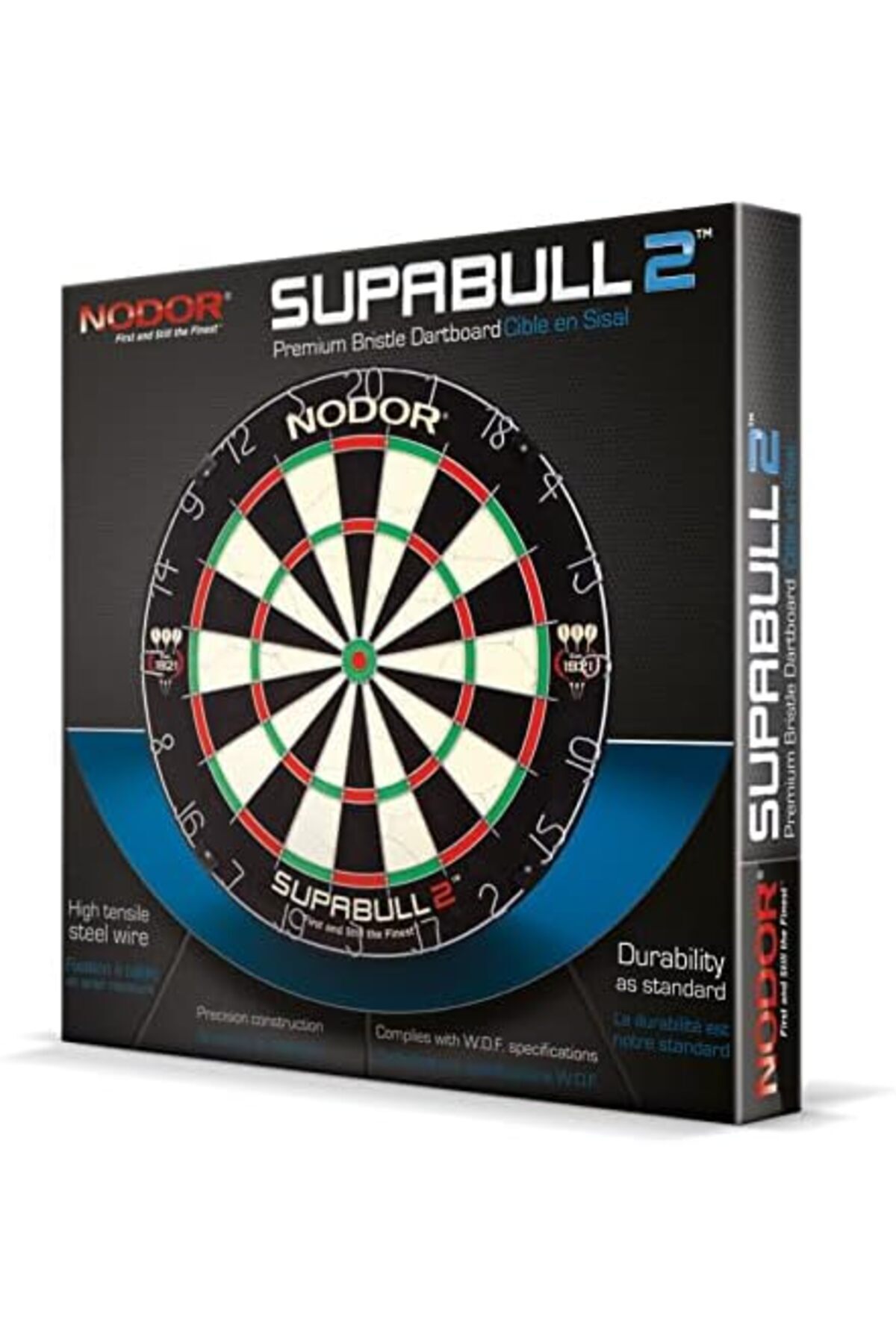 Dart-Nodor Supabull 2 Dartboard 30001 - Size Fs 6