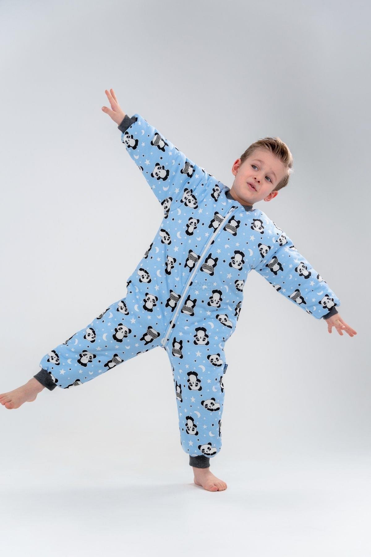 cantoy Erkek Bebek 2.5 Tog Desenli Uyku Tulumu 2 YAŞ fotoğrafı 2 (önizleme)