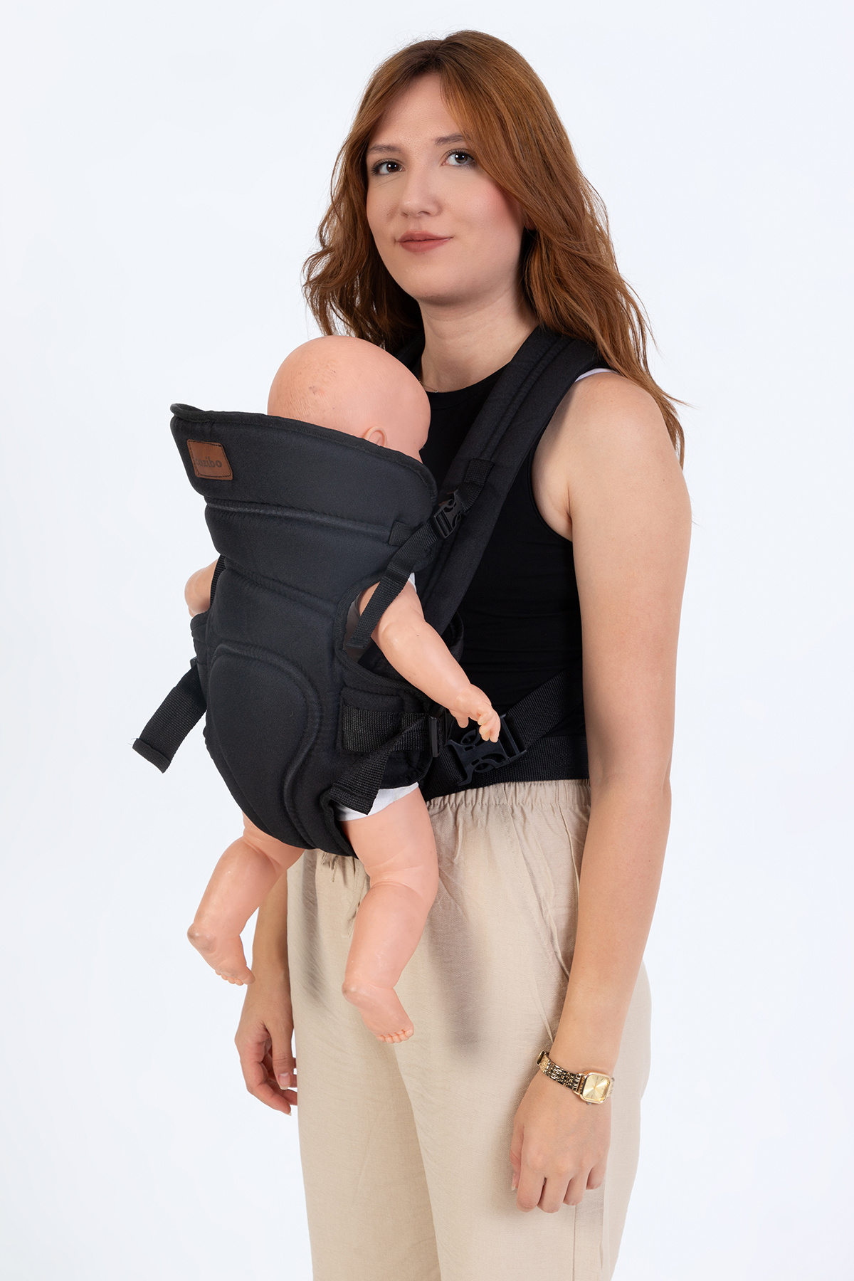 Cozibo Premium Lüks Bel Destekli Bebek Kanguru - Ergonomi, Kolay Kullanım ve Modern Tasarım fotoğrafı 6 (önizleme)