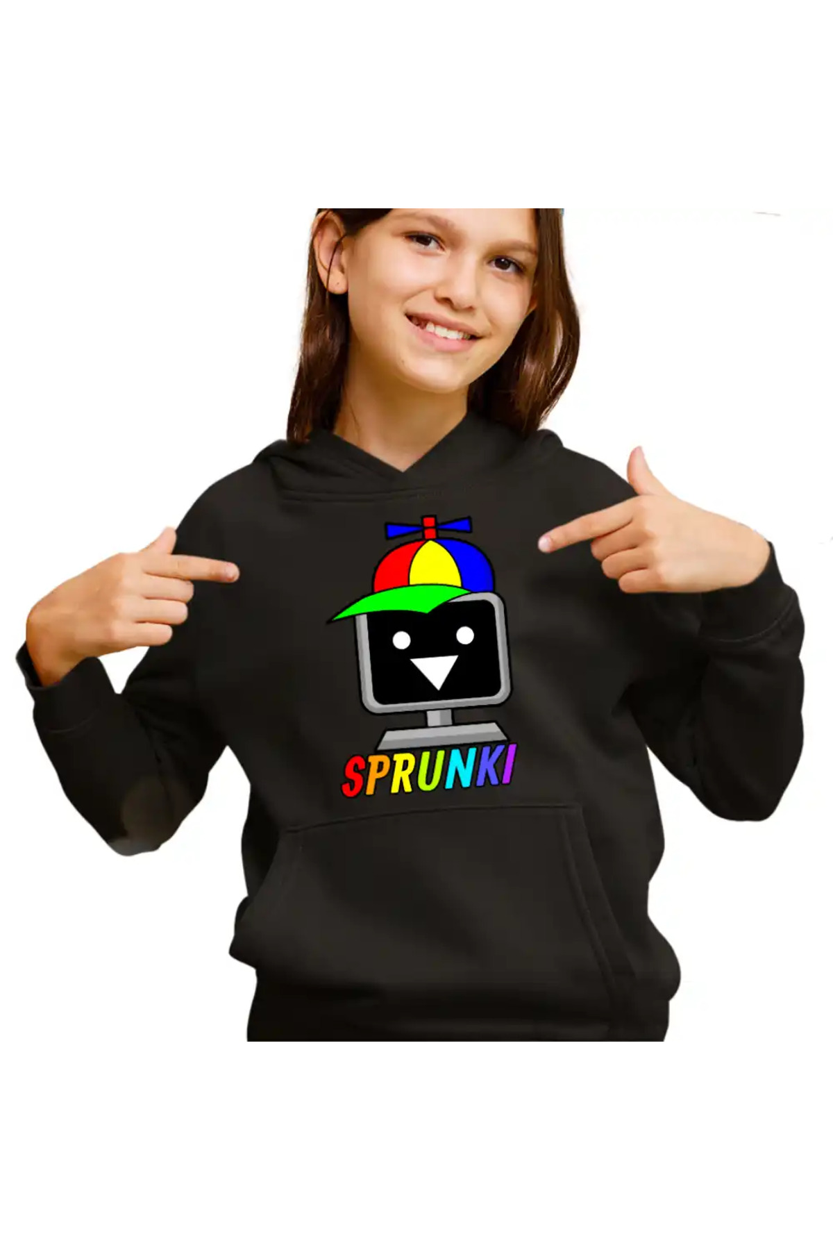 OEM Детски суитшърт за момичета Sprunki MrFun- Trendyol