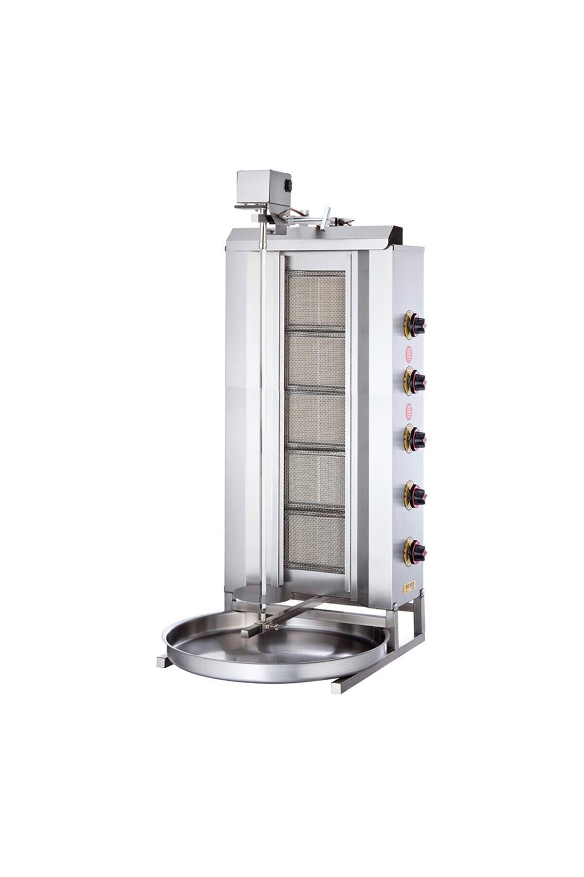IŞIK Işıkgaz Silver Tüplü 5 Radyanlı Üstten Motorlu Döner Ocağı
