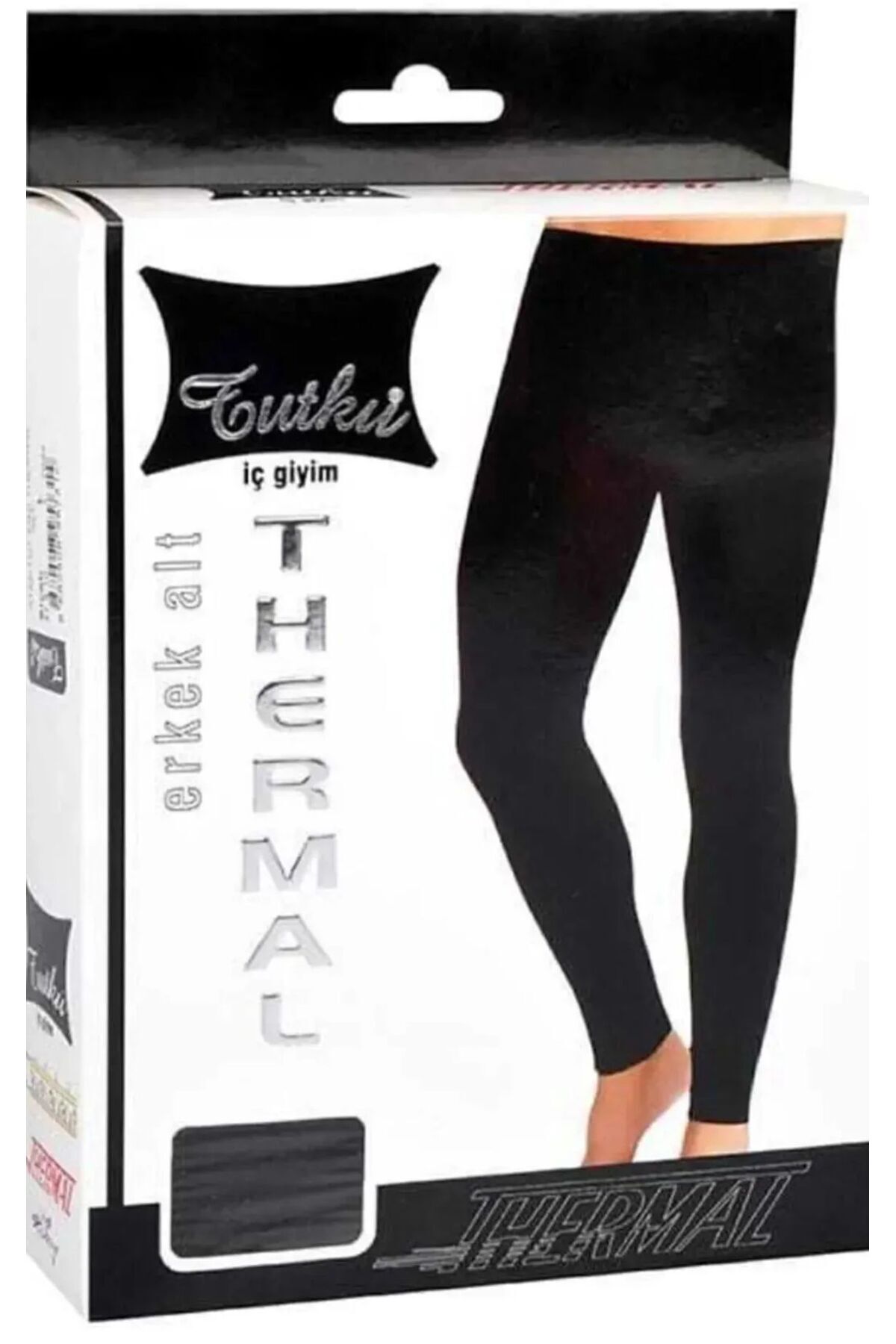 TABANÇORAPLARI Tutku Erkek Siyah Termal TAYT