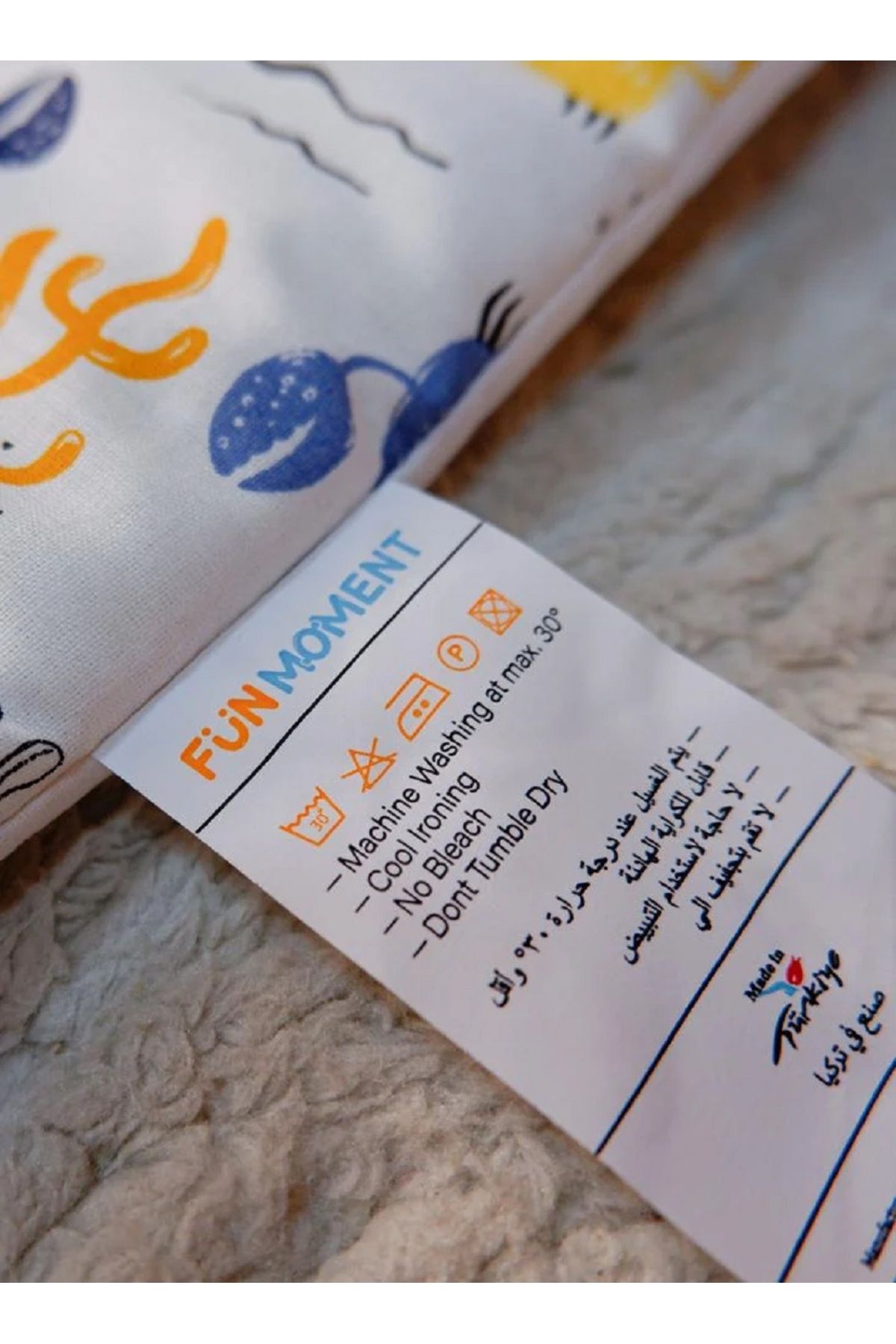 Fun Moment-Braided baby bed rails with comforter, pillow and sheet 5