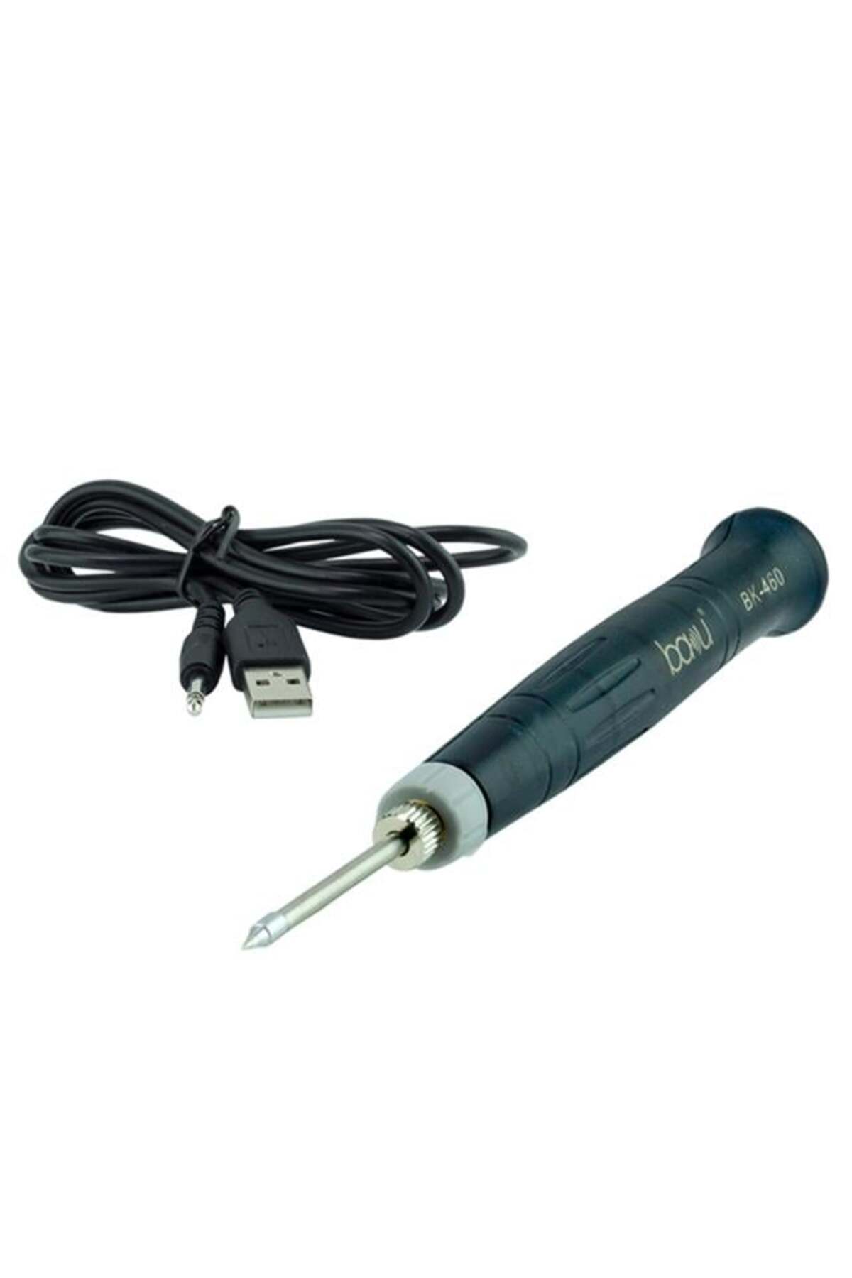 NARUE Baku Bk-460 Usb Fişli 8W Havya