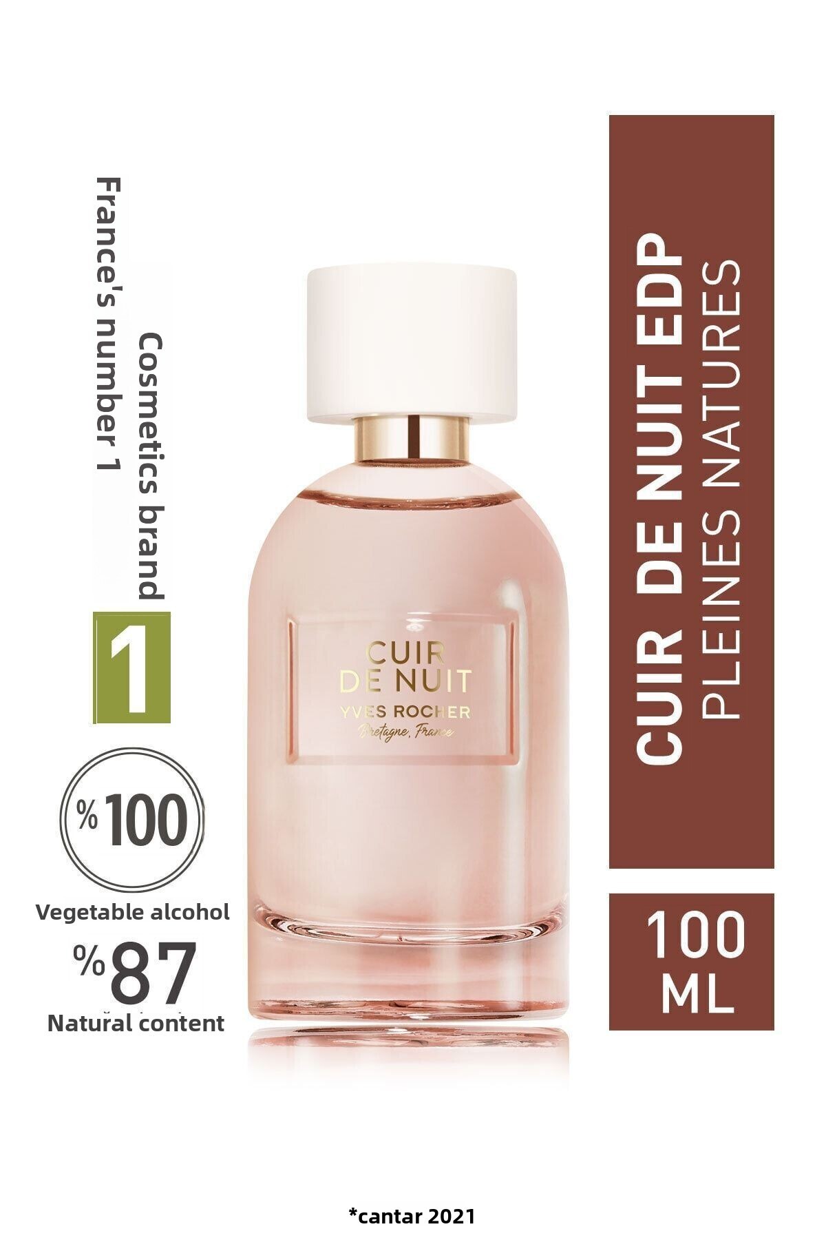 Yves Rocher-Cuir De Nuit Edp-pleines Natures-100 مل 1