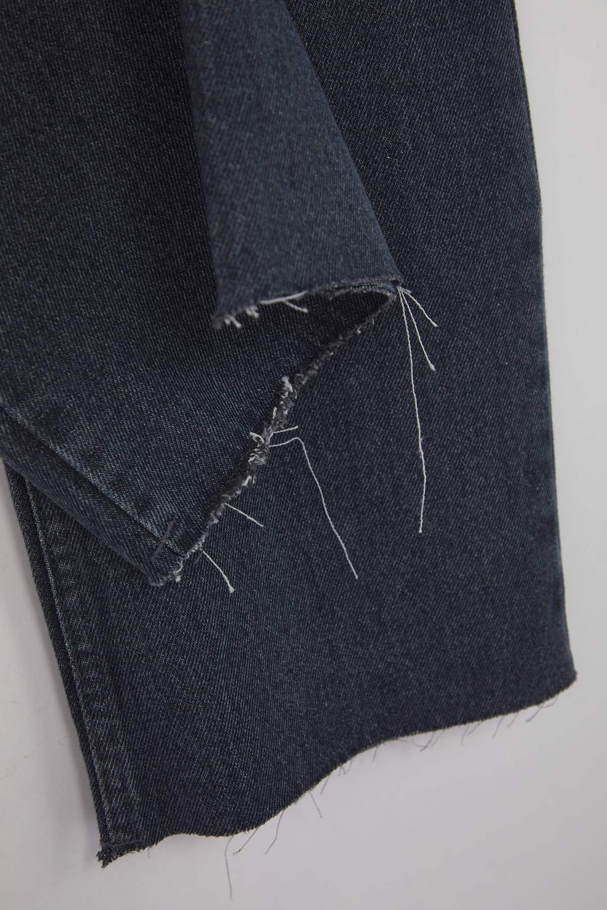 Trendyolmilla  Mavi-Gri Yüksek Bel Geniş Paça Wide Leg Jeans TWOAW26JE00113 - Görsel 6