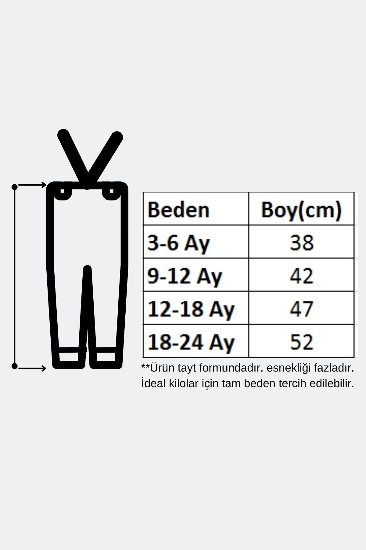 Minytrendy Kız Erkek Bebek Triko Yenidoğan Tulum Salopet 4 Mevsim Ayarlanabilir Çapraz Askılı Esnek Triko Tayt fotoğrafı 2 (önizleme)