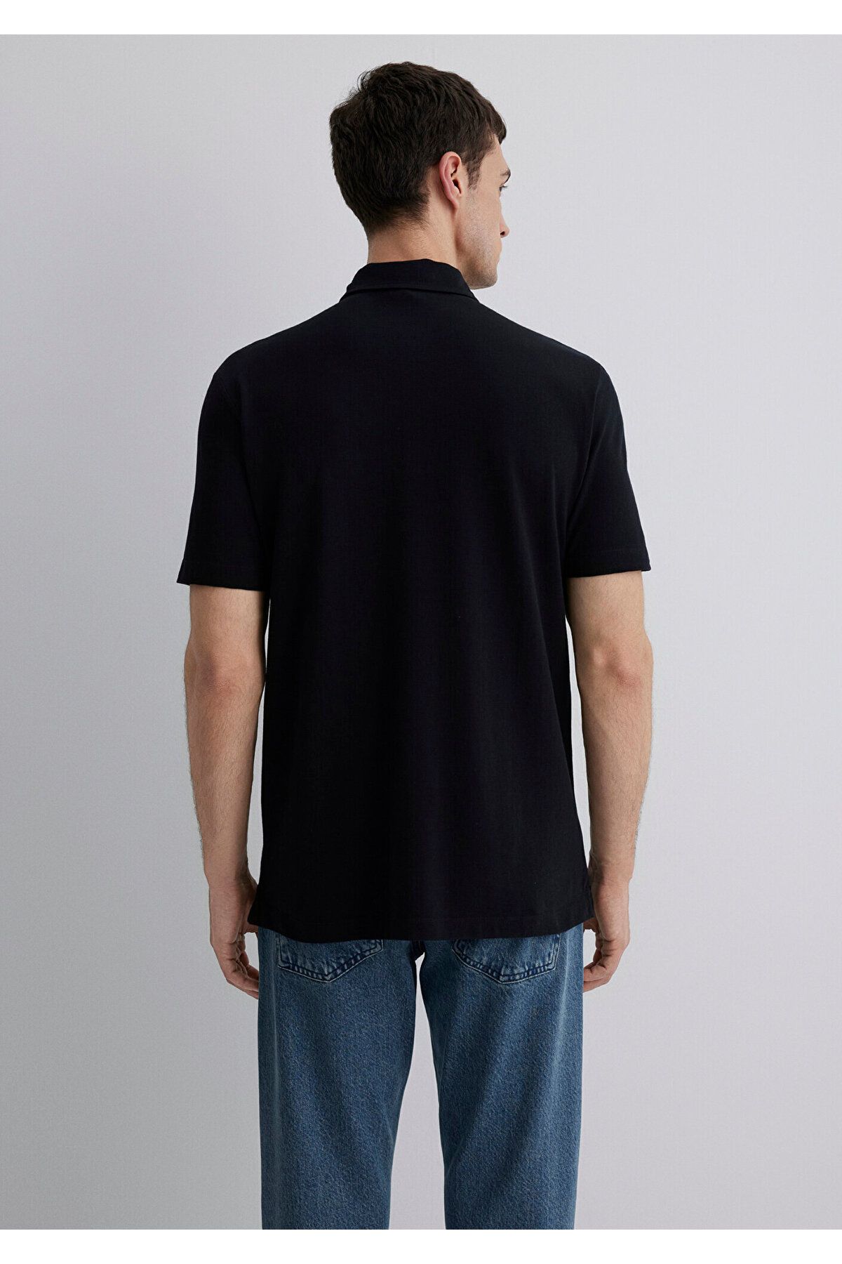 Mavi-Black Polo T-Shirt Regular Fit 0612633-900 4