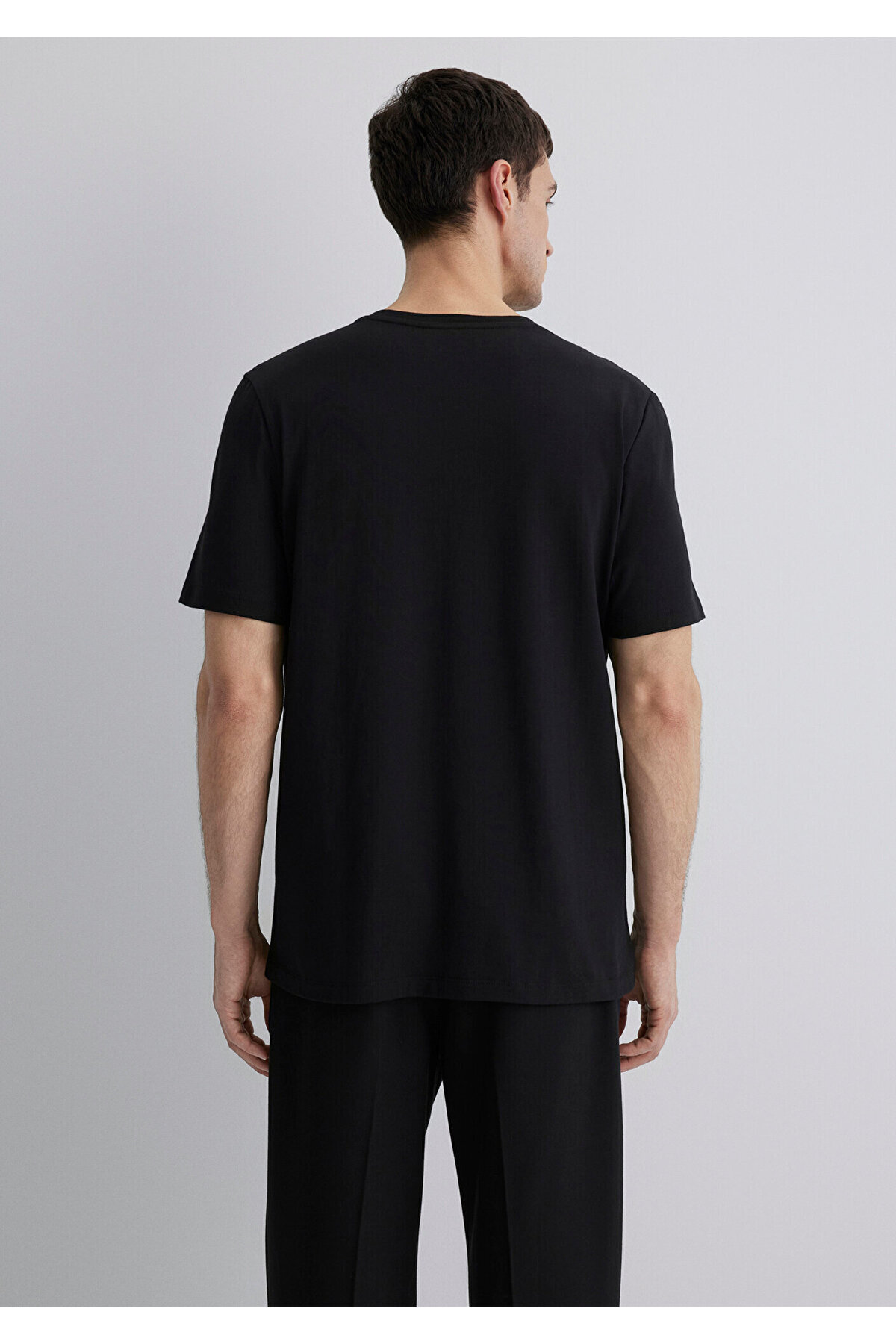 Mavi-Black Black T-Shirt Regular Fit 0612689-900 5