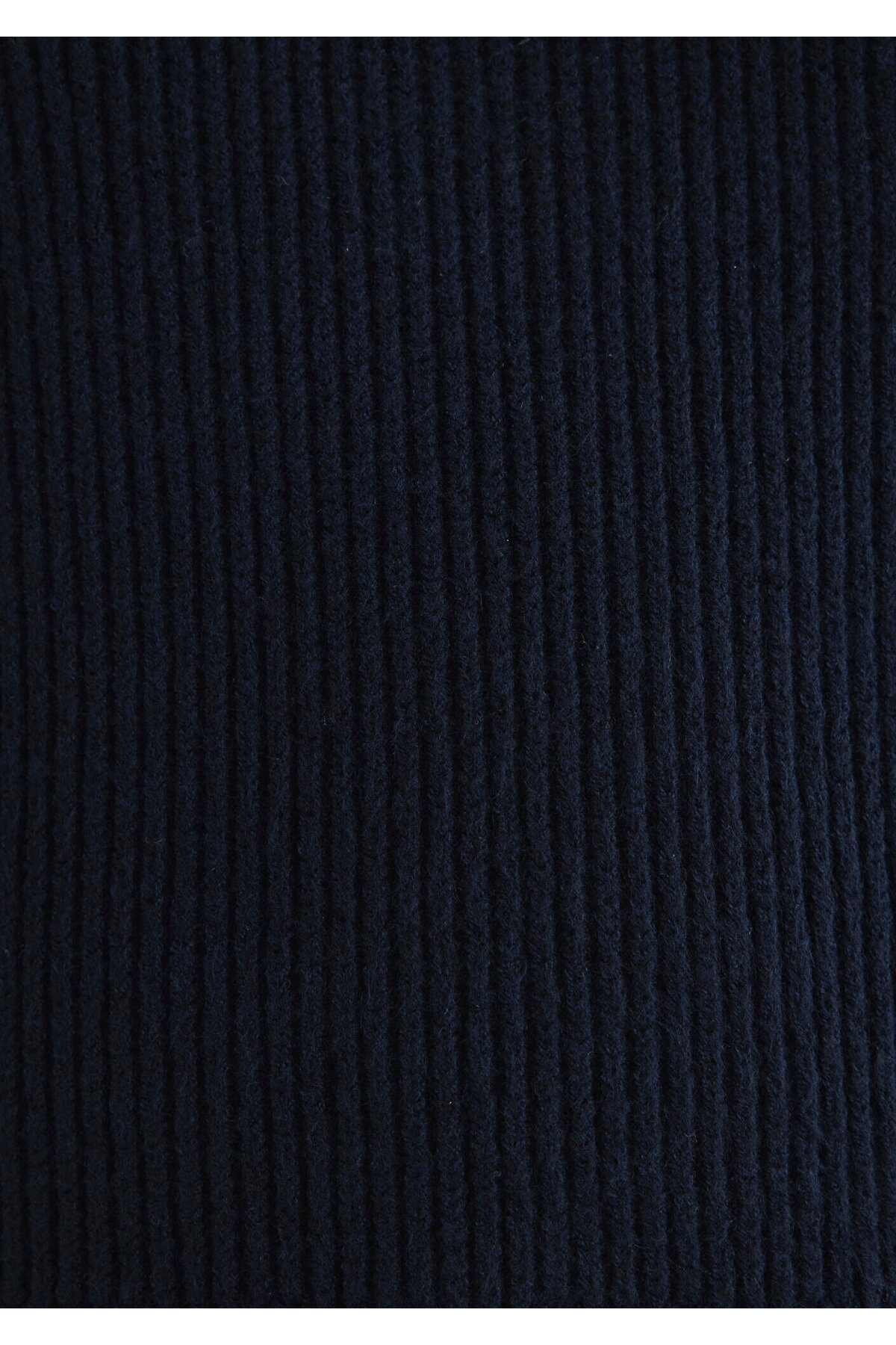 Mavi-Marineblauer Pullover mit Stehkragen und kurzen Ärmeln, normale Passform/normale Passform 1710658 -82318 8