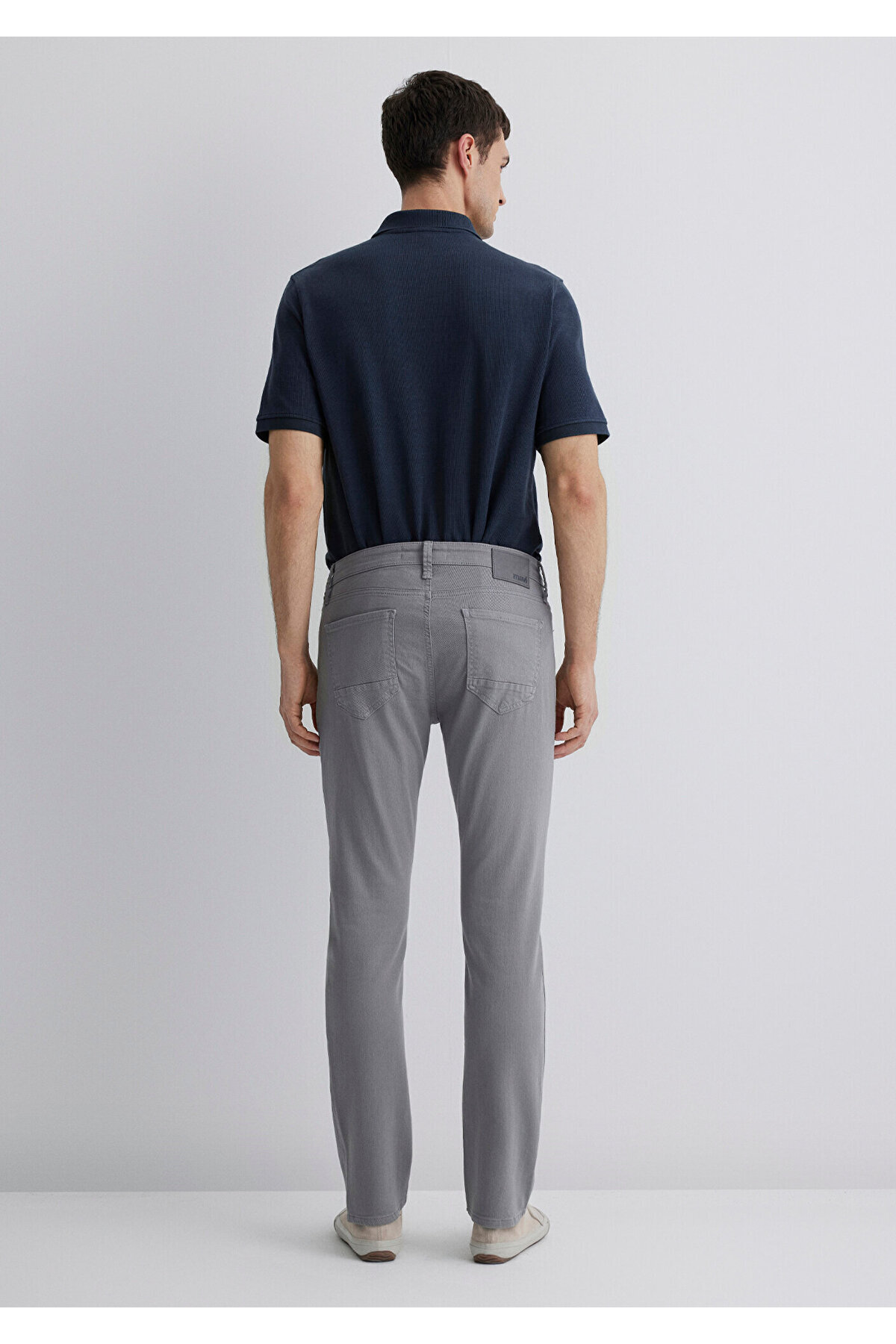 Mavi-Jake Graue bequeme Gabardine-Hose -0042286794 4