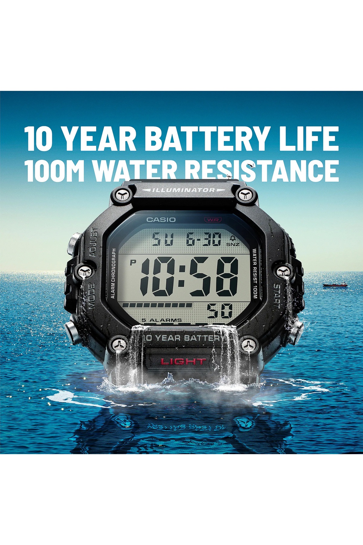 Casio Ae-1600H-1Avdf Dijital Erkek Kol Saati