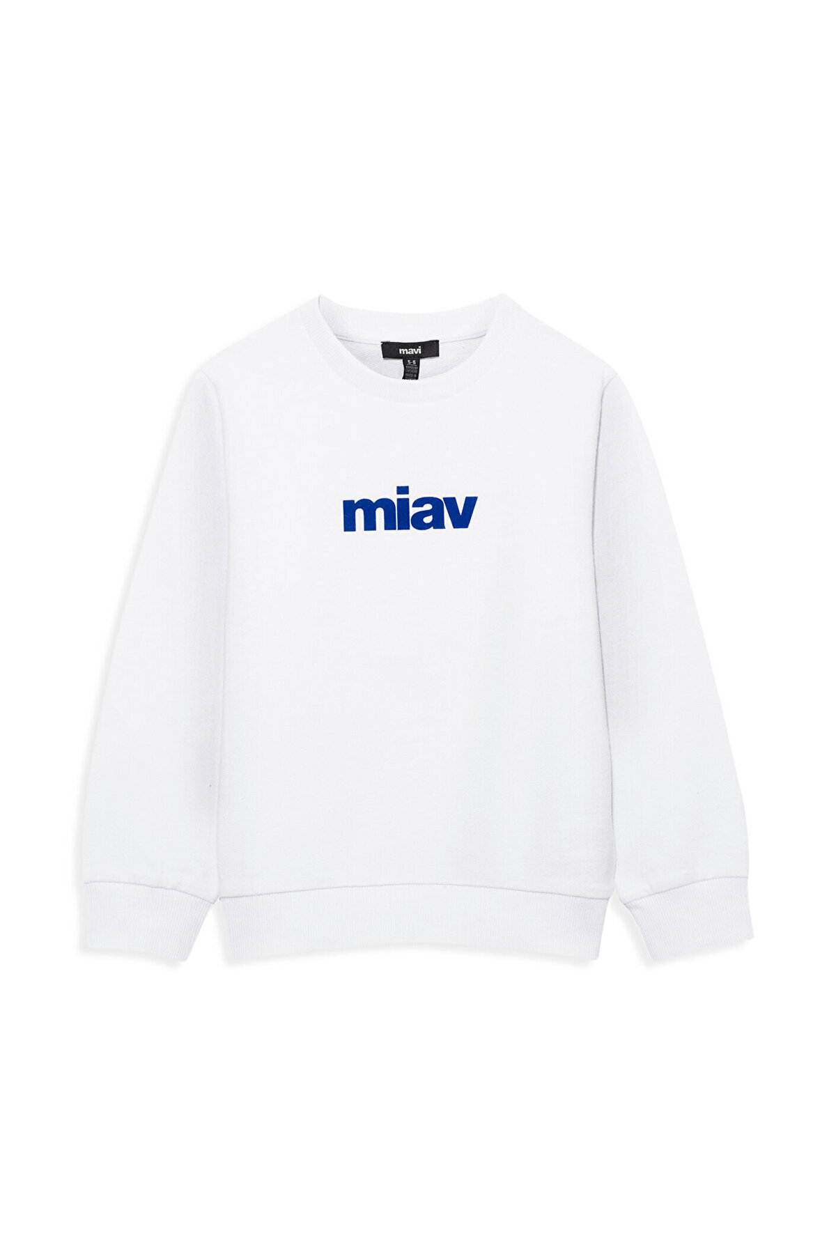 Mavi-Bílá mikina s potiskem Miav 6610031-620 3