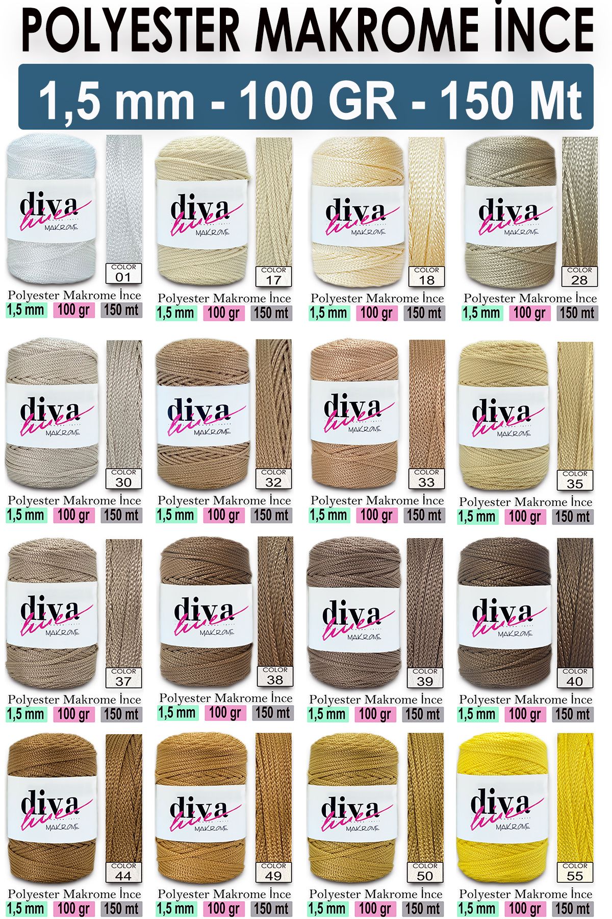 Diva İplik-Прежда Diva Macrame 40 - Удобен крой 2
