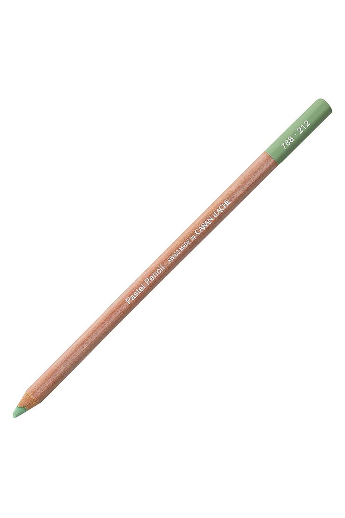 Caran d'Ache Pastel Kalem Chromium Oxide Green 212