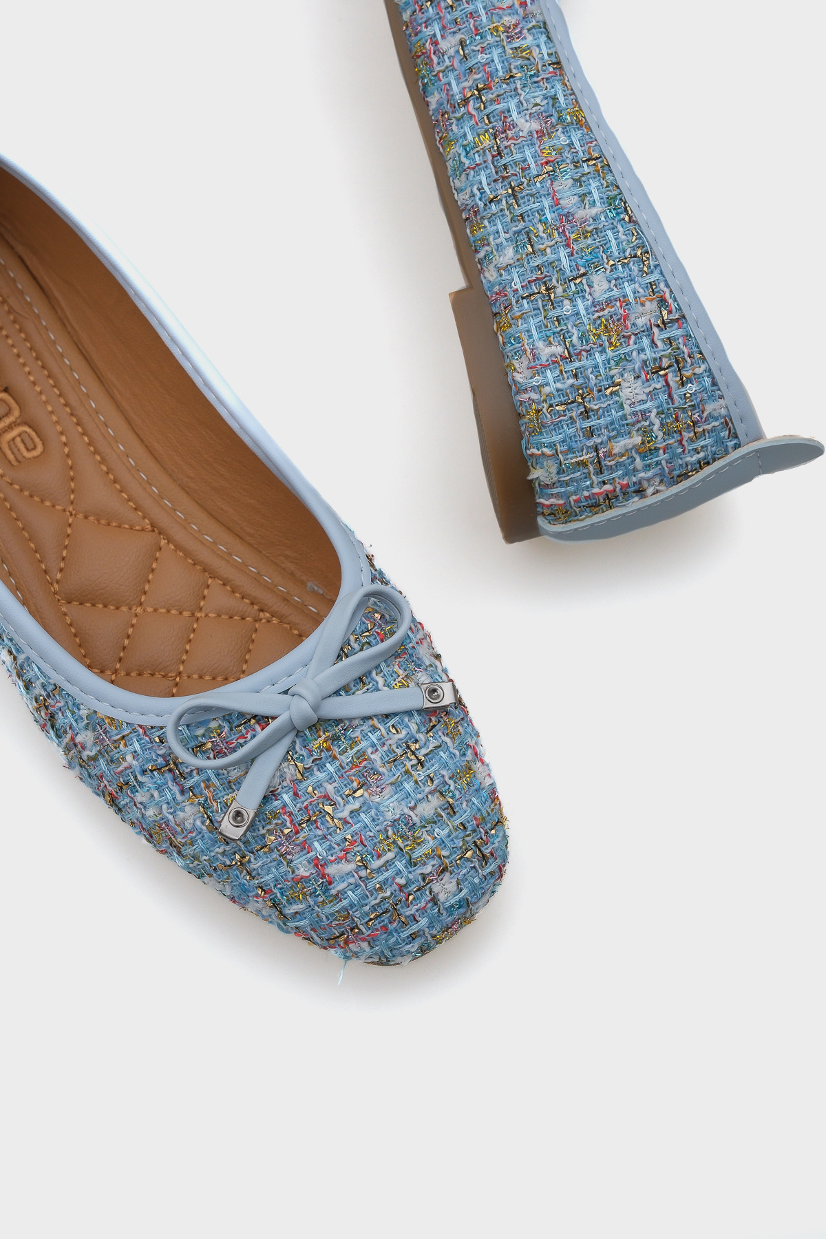 Capone Outfitters-Hana Trend Damskie Baleriny w kolorze Baby Blue 3