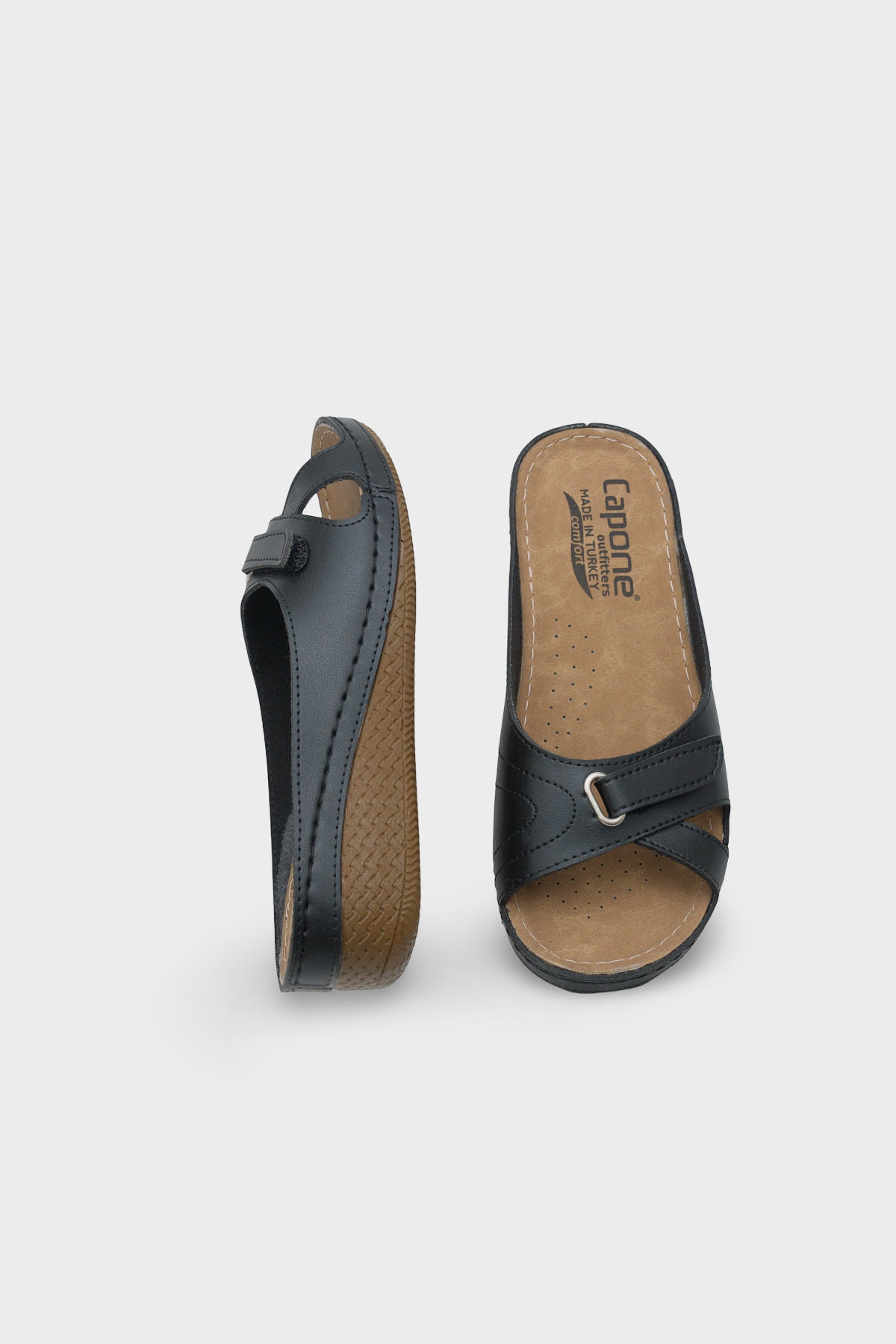 Capone Outfitters-شبشب نسائي مريح تشريحيًا من Karen Z0777 4