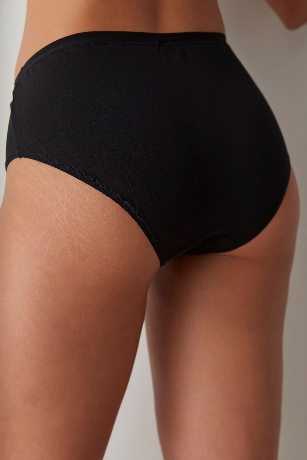 Penti-Schwarzes Fresh Basic Cover Slip Höschen 5
