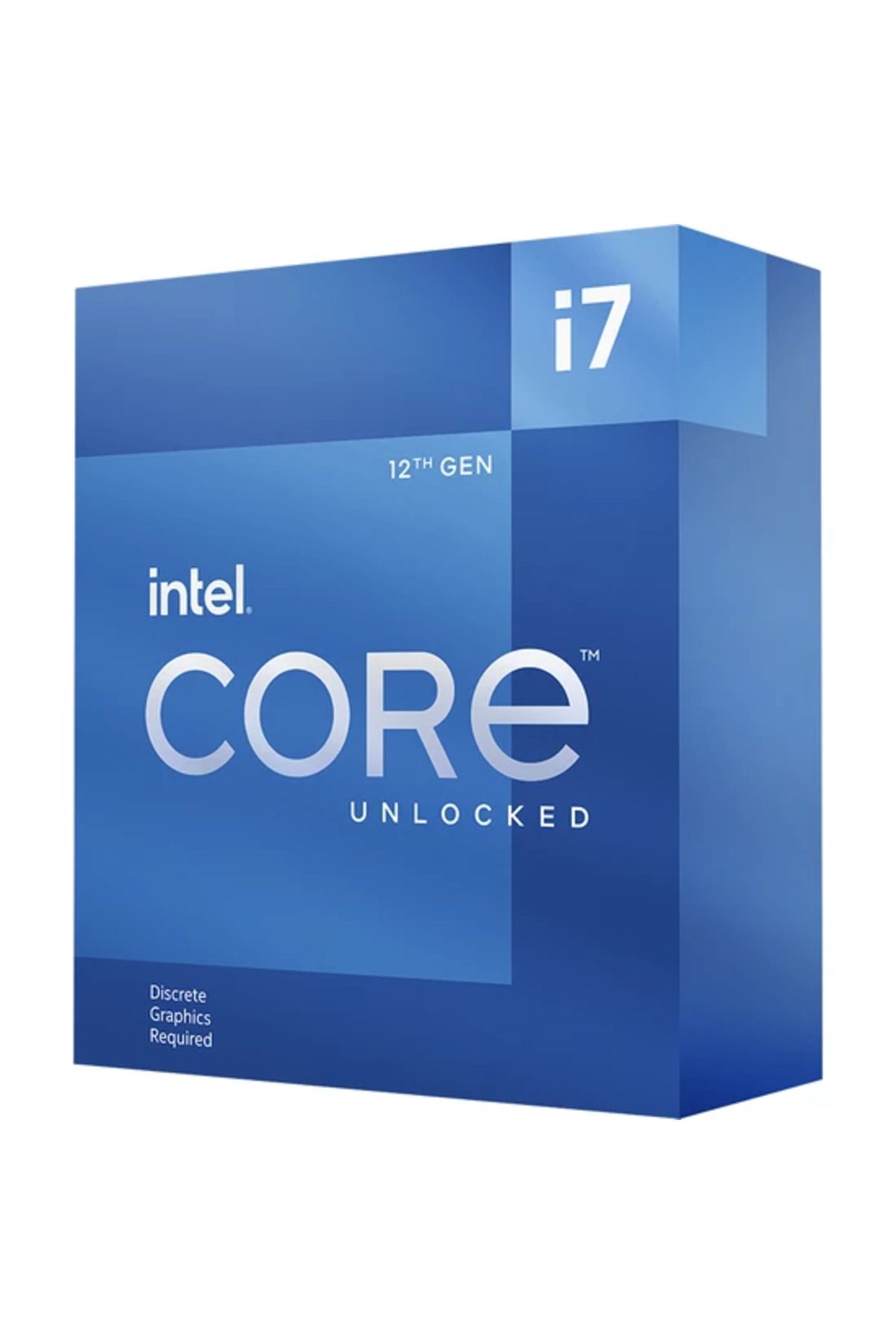 Intel-(الجيل الثاني عشر) صندوق معالج Alder Lake i7-12700F 2.10 جيجا هرتز ~ 4.90 جيجا هرتز 25 ميجابايت 1700P (مع مروحة) 1