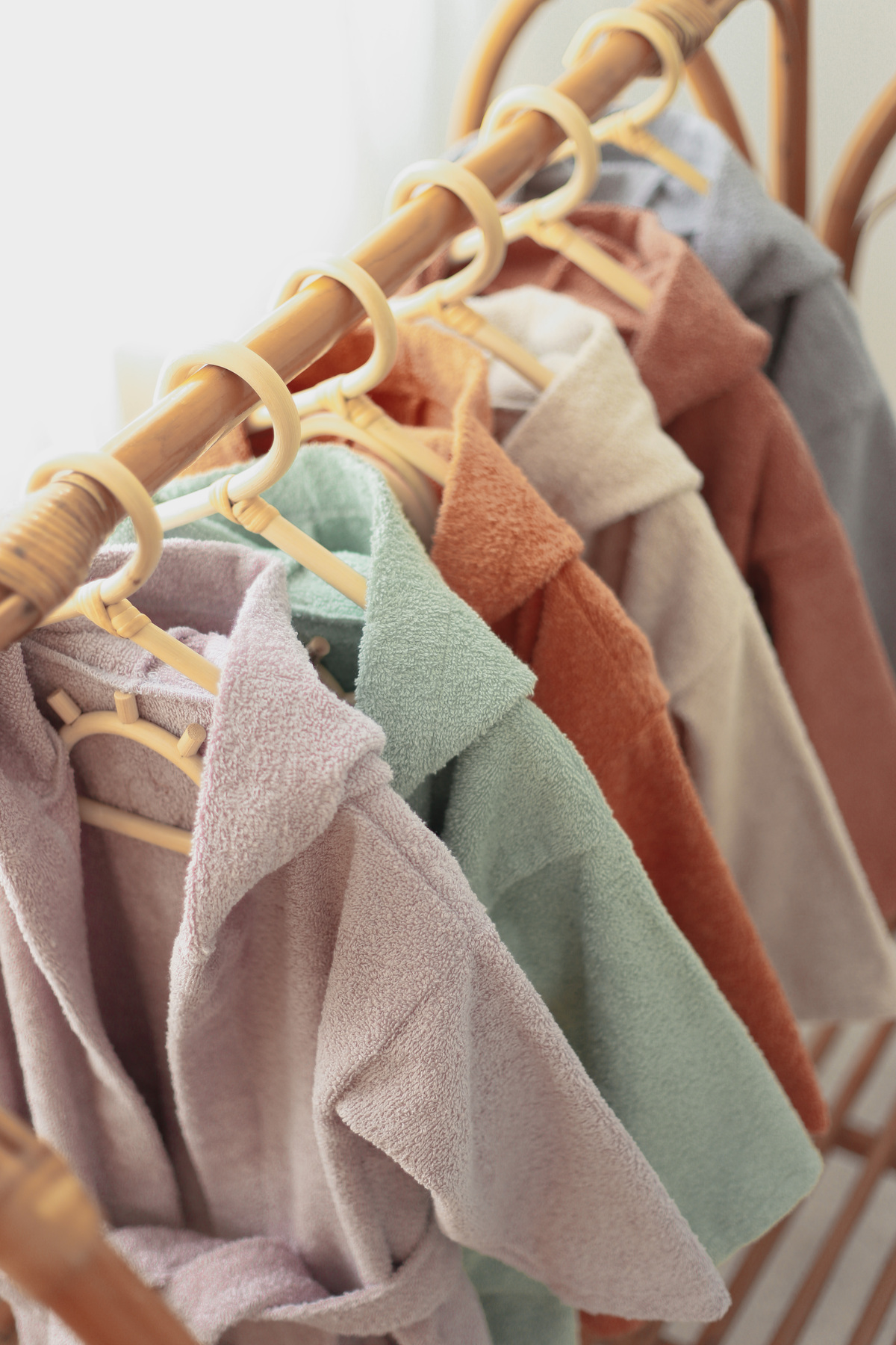 ilays beauty Buldan Dokuması Bebek/çocuk Bornozu Mint Yeşili Rengi fotoğrafı 5 (önizleme)