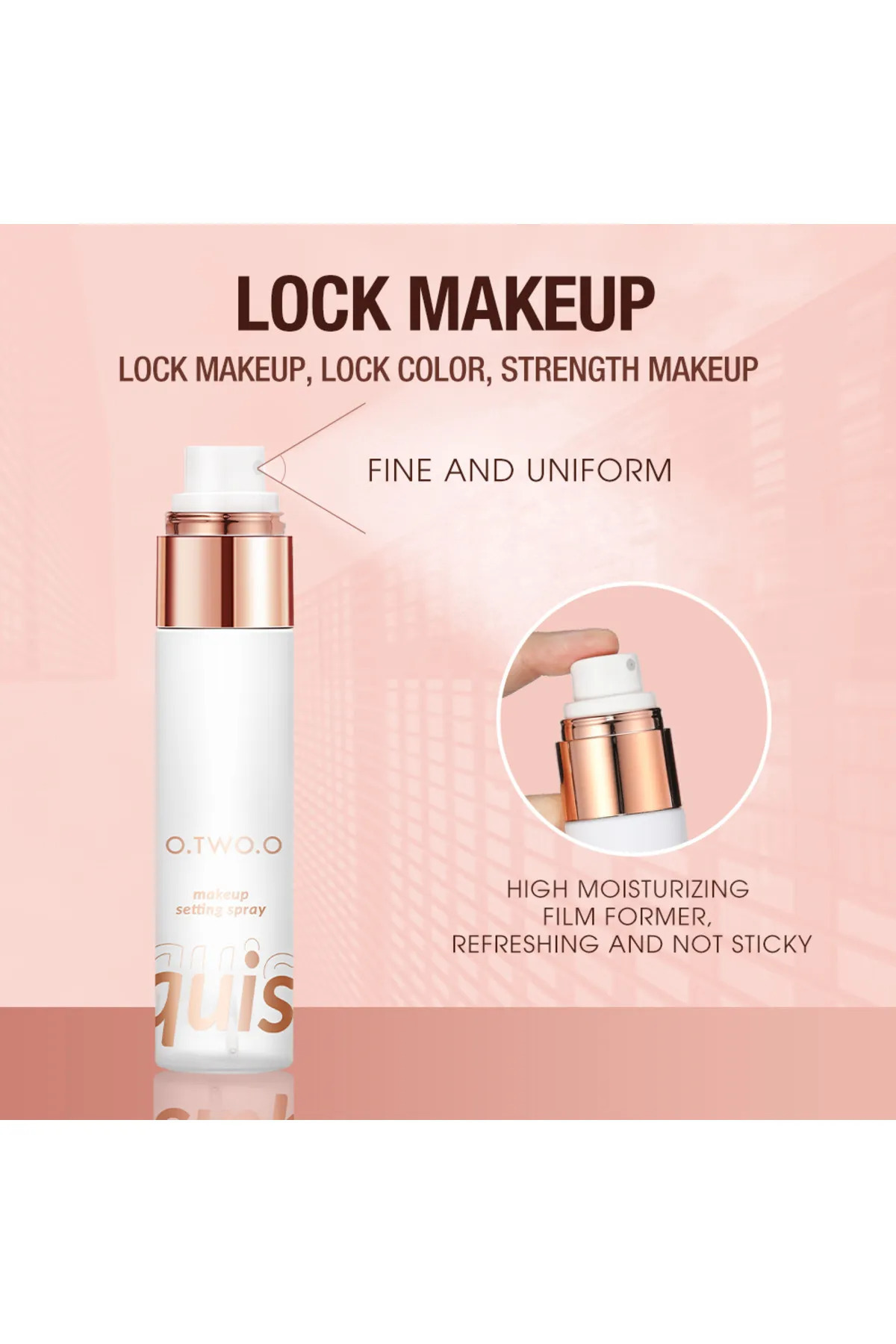o.two.o-O2O Soft Long-Lasting Makeup Fixer 50ml 6