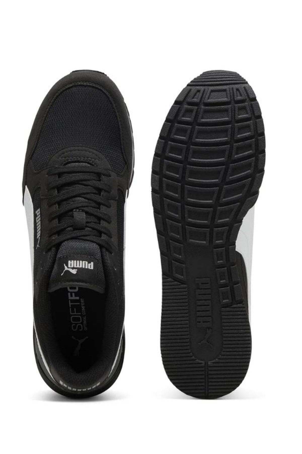 Puma-ST Runner v4 Mesh - PUMA Negru/Alb/argintiu 4