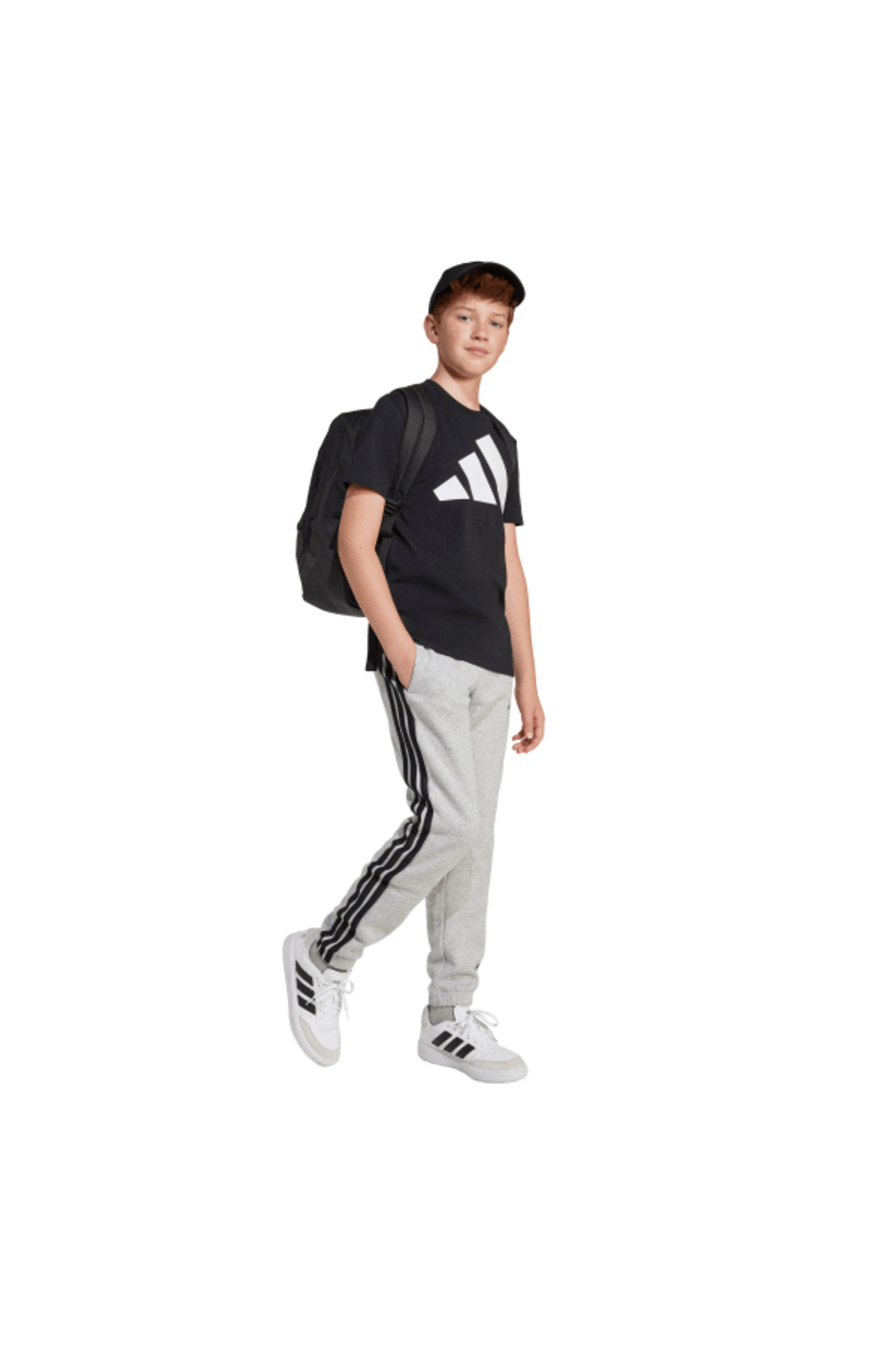 تی شرت پسرانه راسته آستین کوتاه | آدیداس adidas JC9659 - تصویر 4