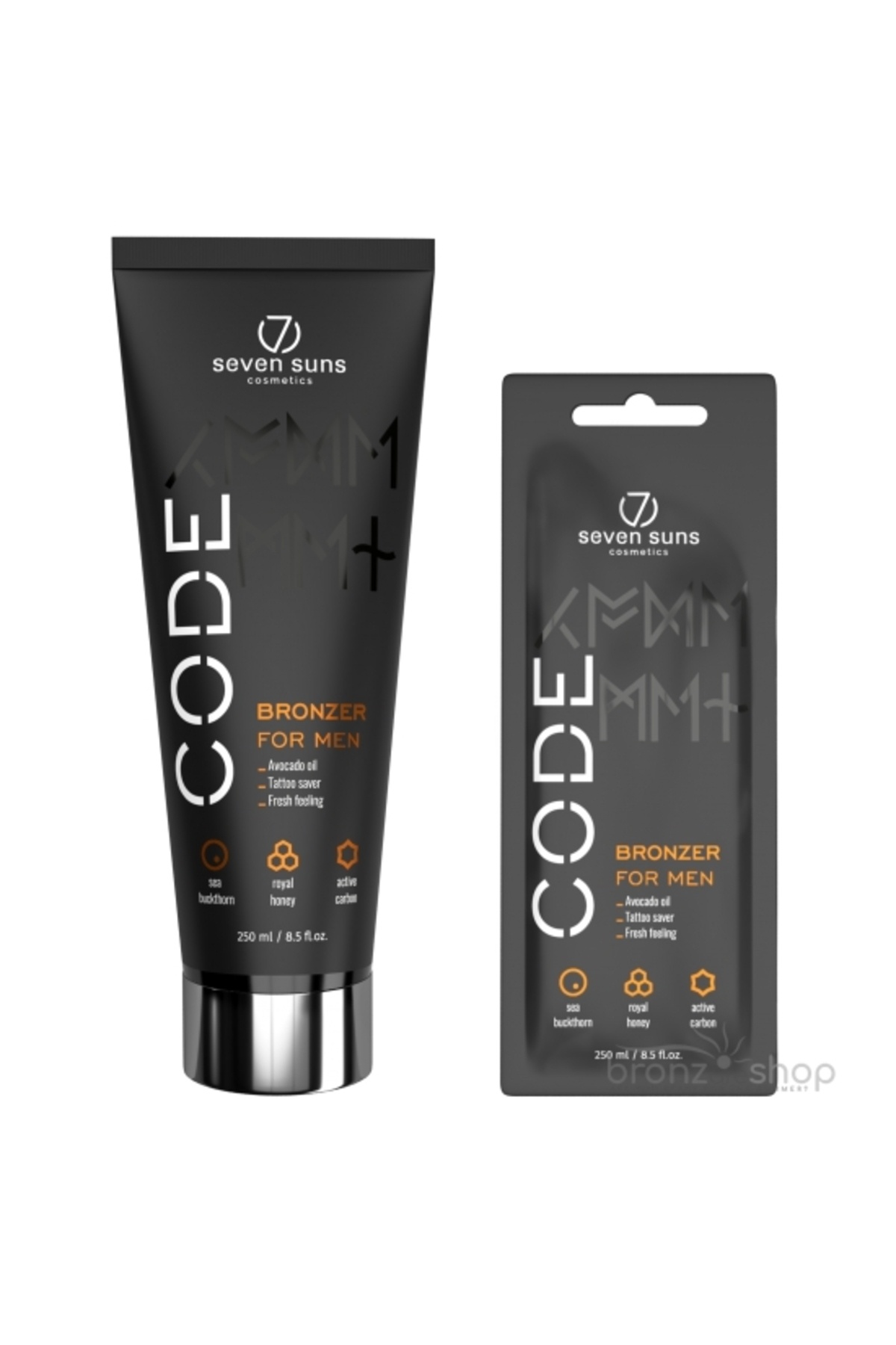 7suns-Code BRONZER for Men 15/250 ml 1
