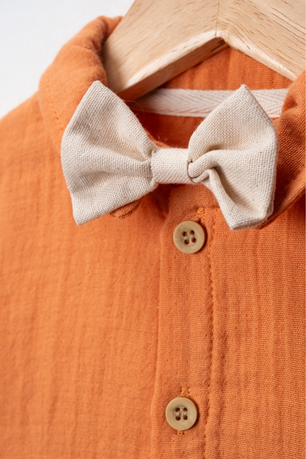 Lamonde Müslin Uzun Kollu Pantolon Erkek Bebek Salopet / 9 - 24 Ay fotoğrafı 2 (önizleme)